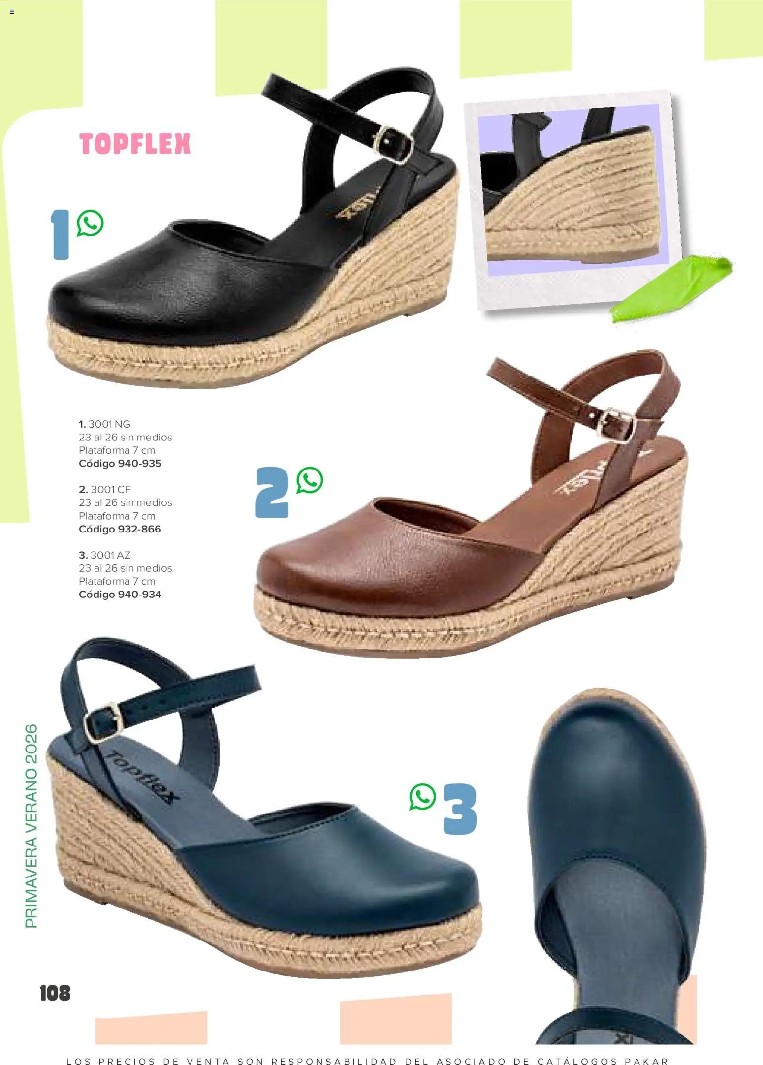 SC Pakar oferta desde 30/01/2026 Catálogo Mujer