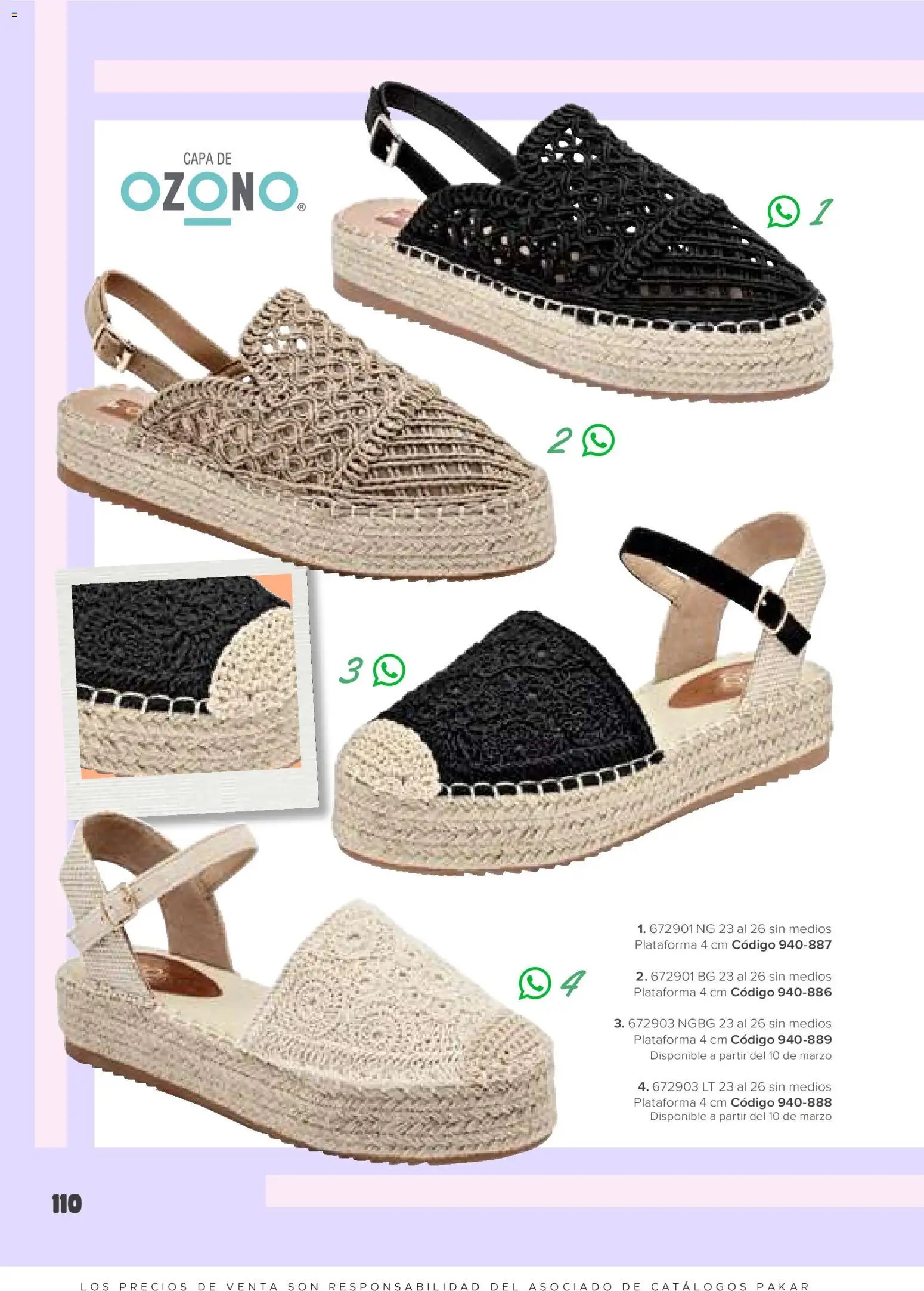 SC Pakar oferta desde 30/01/2026 Catálogo Mujer