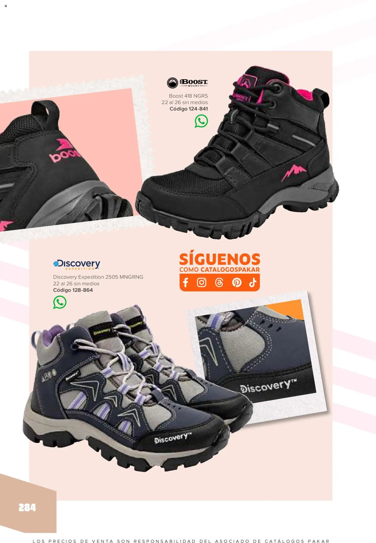 SC Pakar oferta desde 30/01/2026 Catálogo Mujer