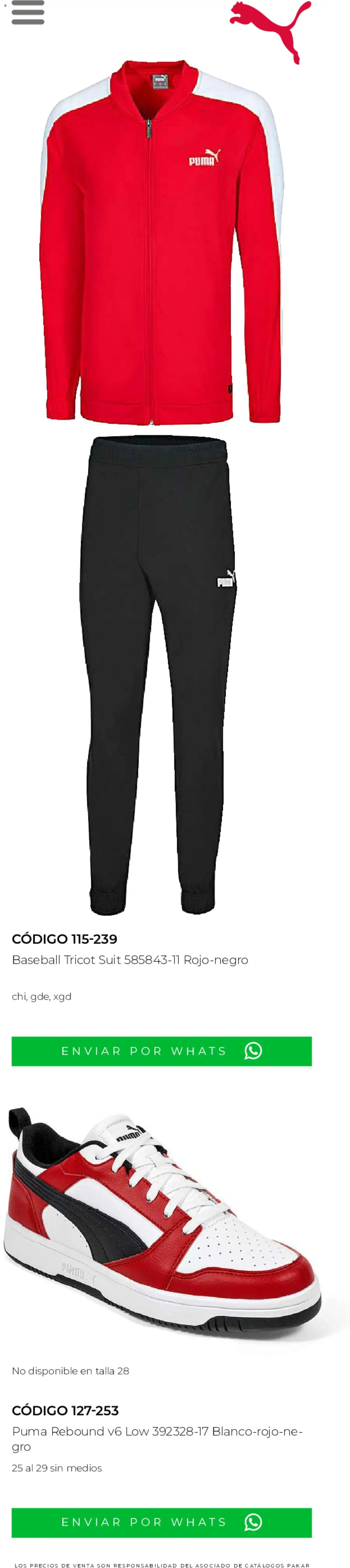 SC Pakar oferta desde 05/06/2026 SC Pakar catálogo Verano