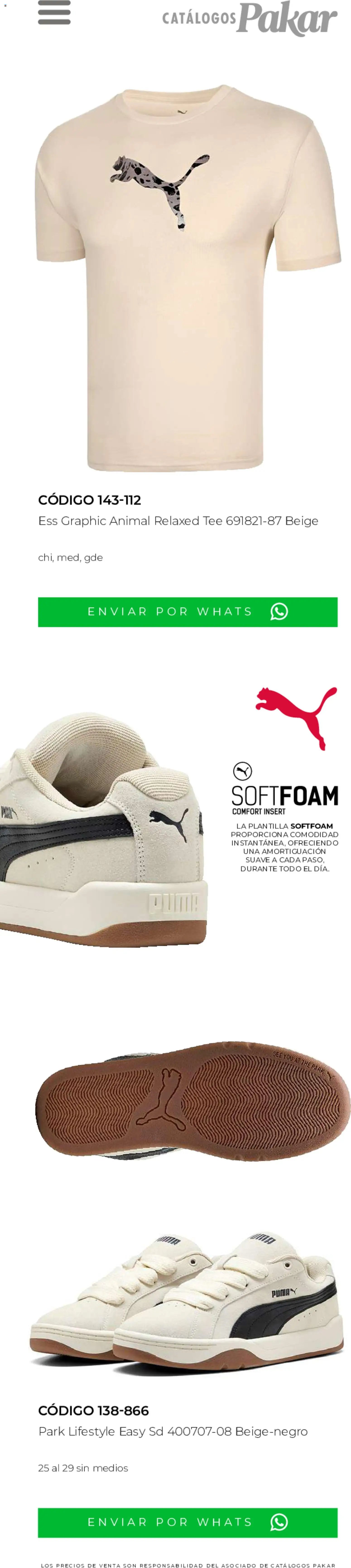 SC Pakar oferta desde 05/06/2026 SC Pakar catálogo Verano