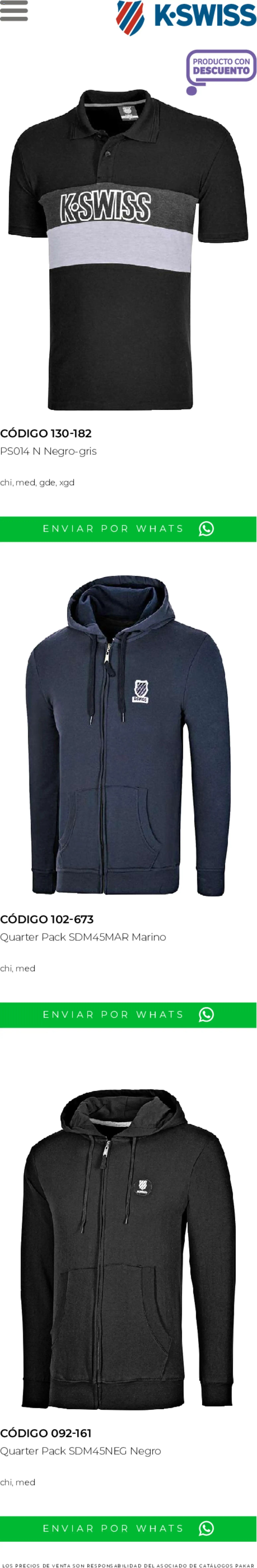 SC Pakar oferta desde 05/06/2026 SC Pakar catálogo Verano