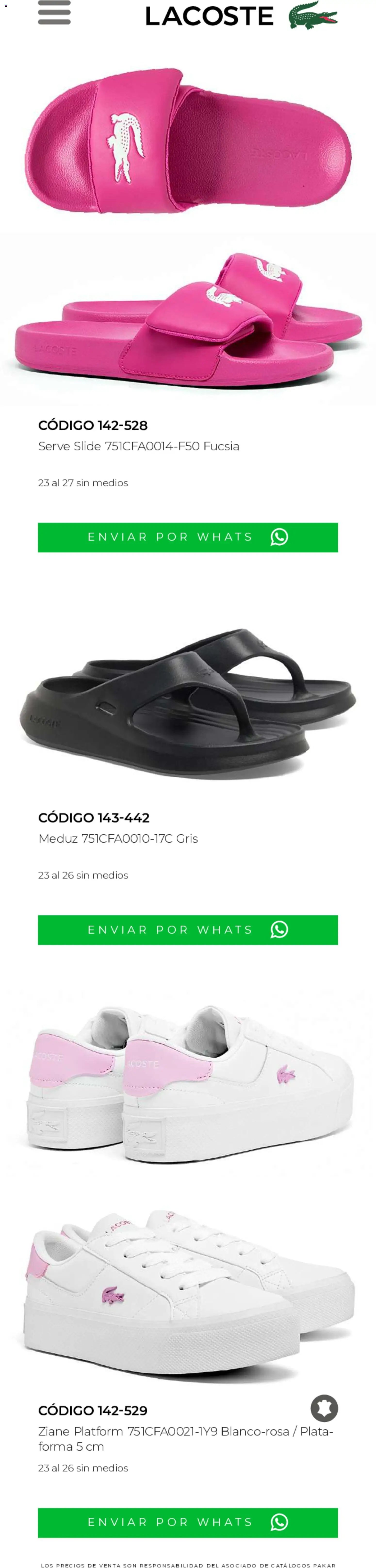 SC Pakar oferta desde 05/06/2026 SC Pakar catálogo Verano