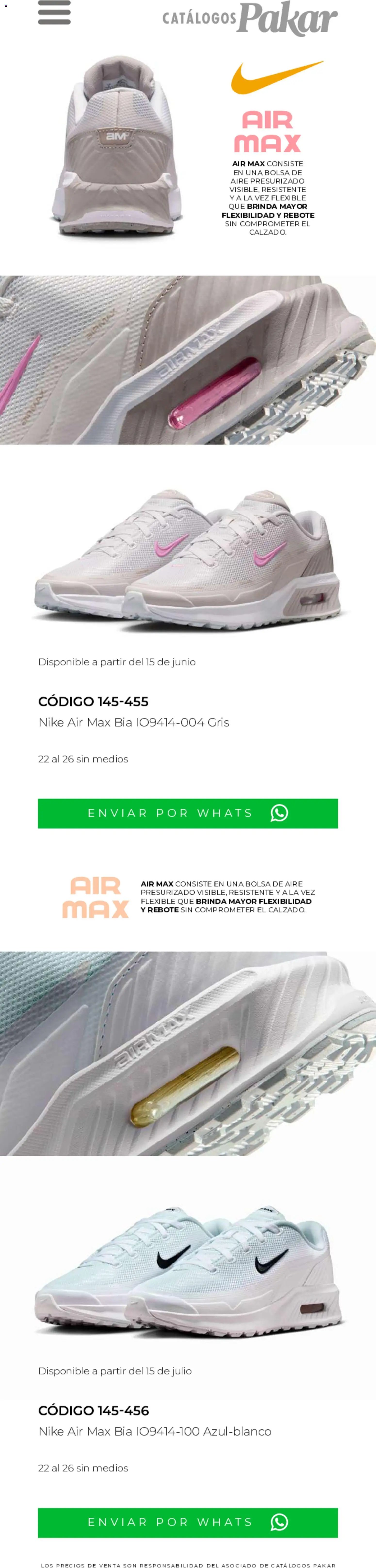 SC Pakar oferta desde 05/06/2026 SC Pakar catálogo Verano