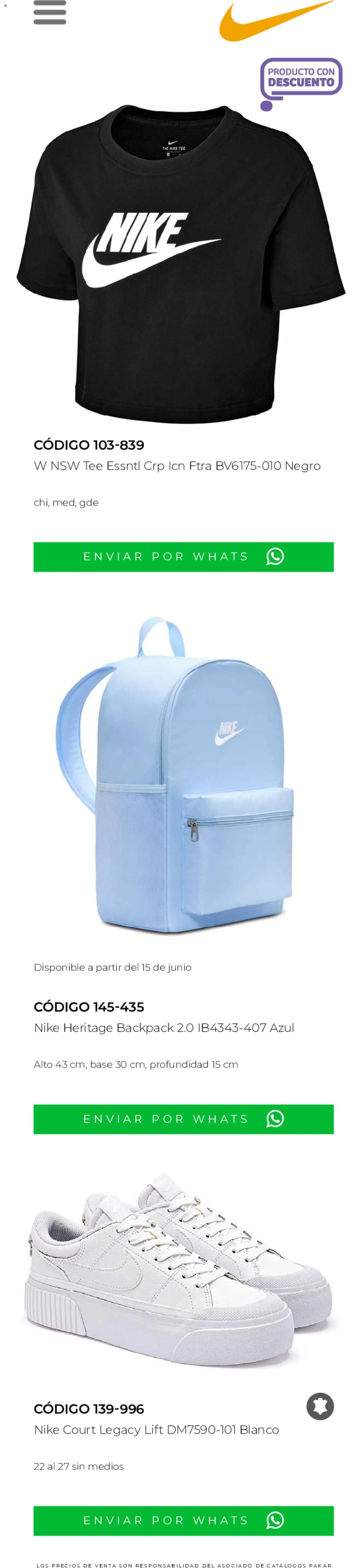 SC Pakar oferta desde 05/06/2026 SC Pakar catálogo Verano
