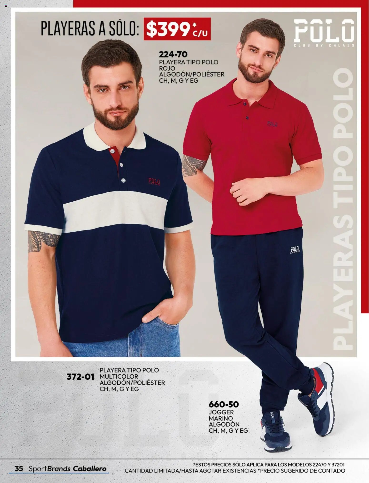 Cklass oferta desde 08/07/2026 Cklass catálogo Sportbrands caballero