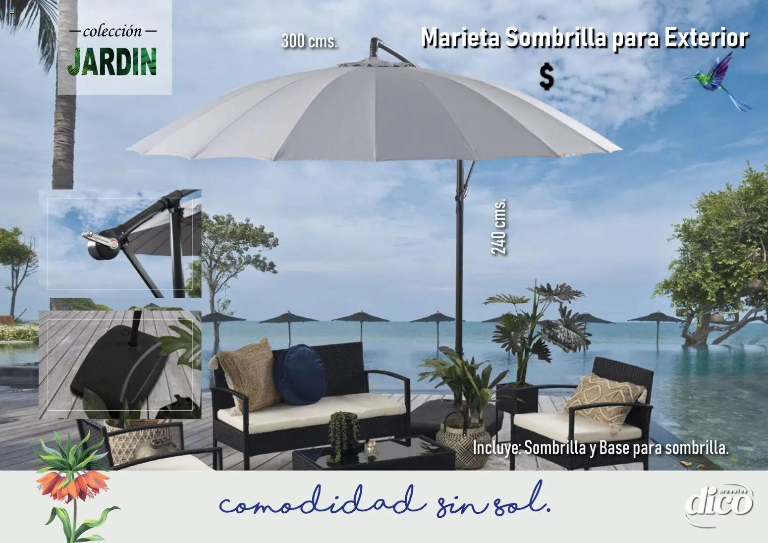 Muebles Dico oferta desde 14/04/2026 Muebles Dico catálogo Coleccion Jardin