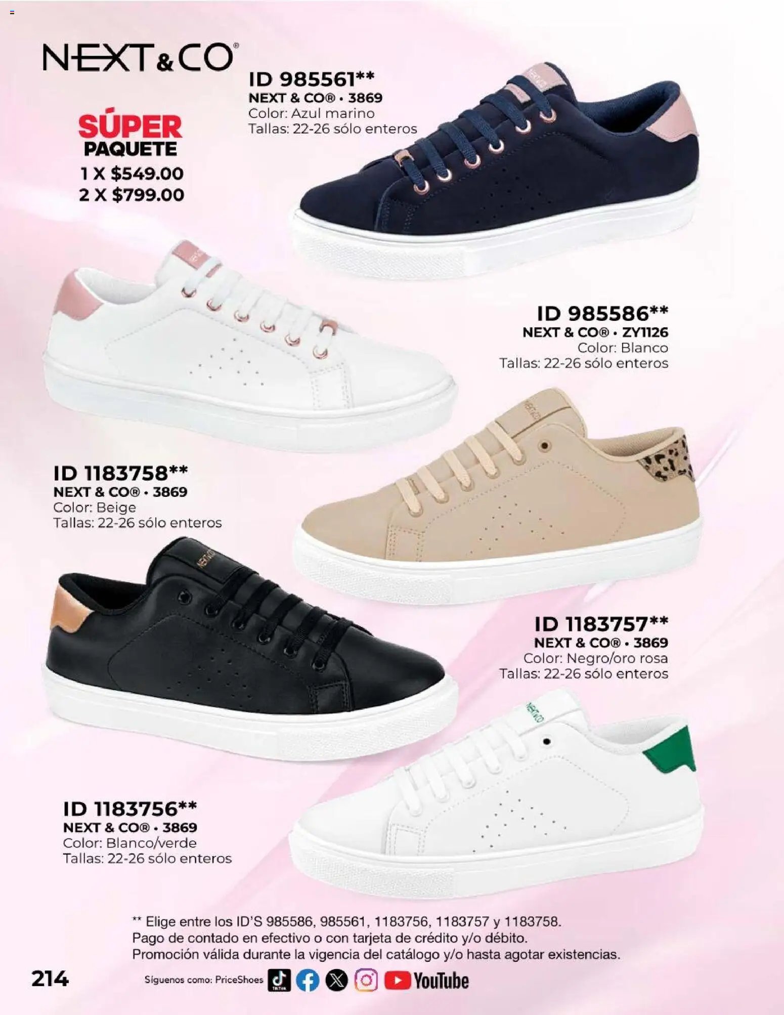 Price Shoes oferta desde 09/05/2026 Price Shoes catálogo Exclusivos