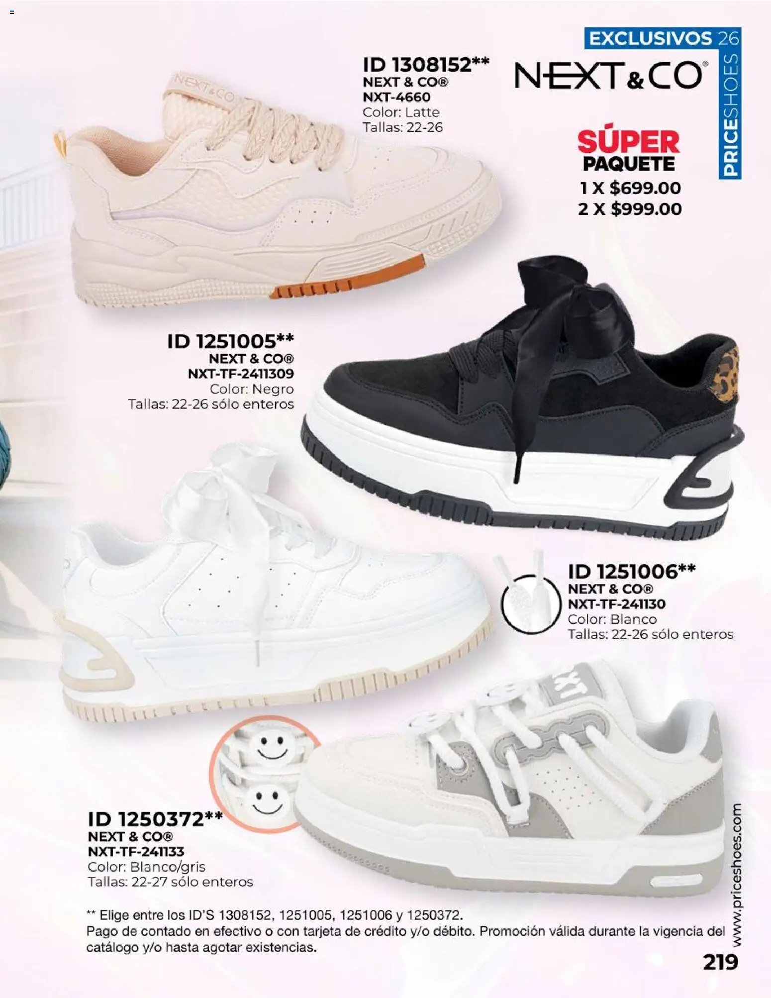 Price Shoes oferta desde 09/05/2026 Price Shoes catálogo Exclusivos