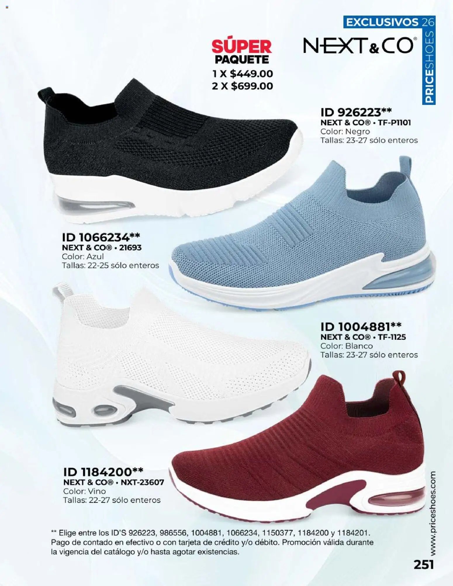 Price Shoes oferta desde 09/05/2026 Price Shoes catálogo Exclusivos