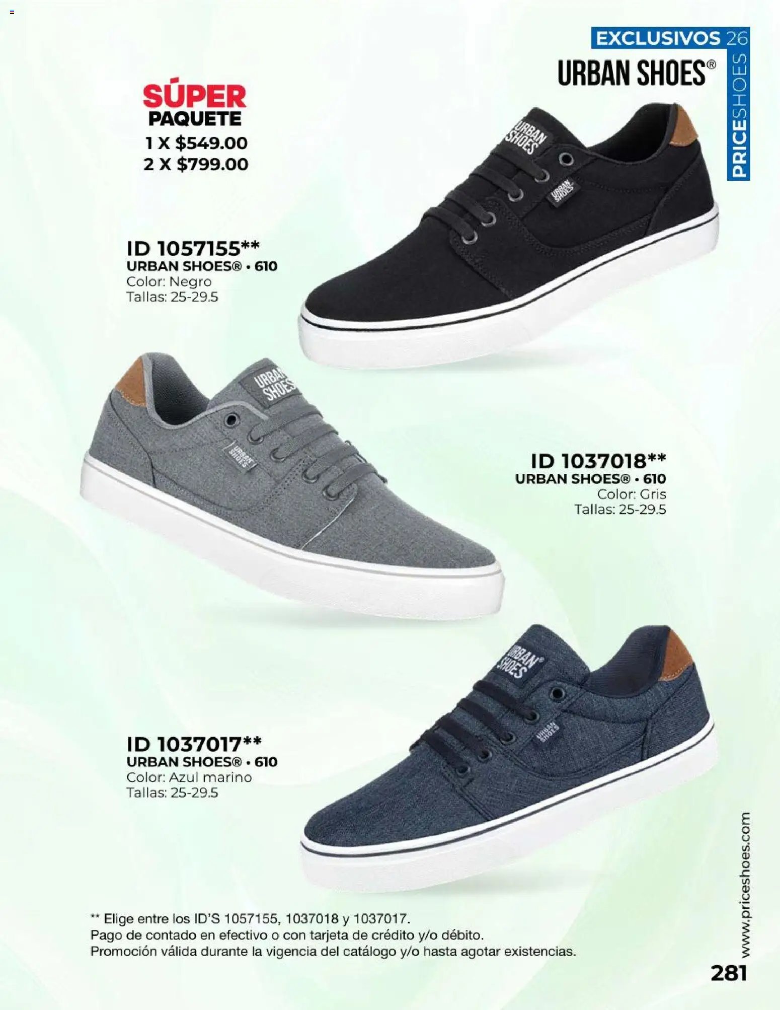 Price Shoes oferta desde 09/05/2026 Price Shoes catálogo Exclusivos