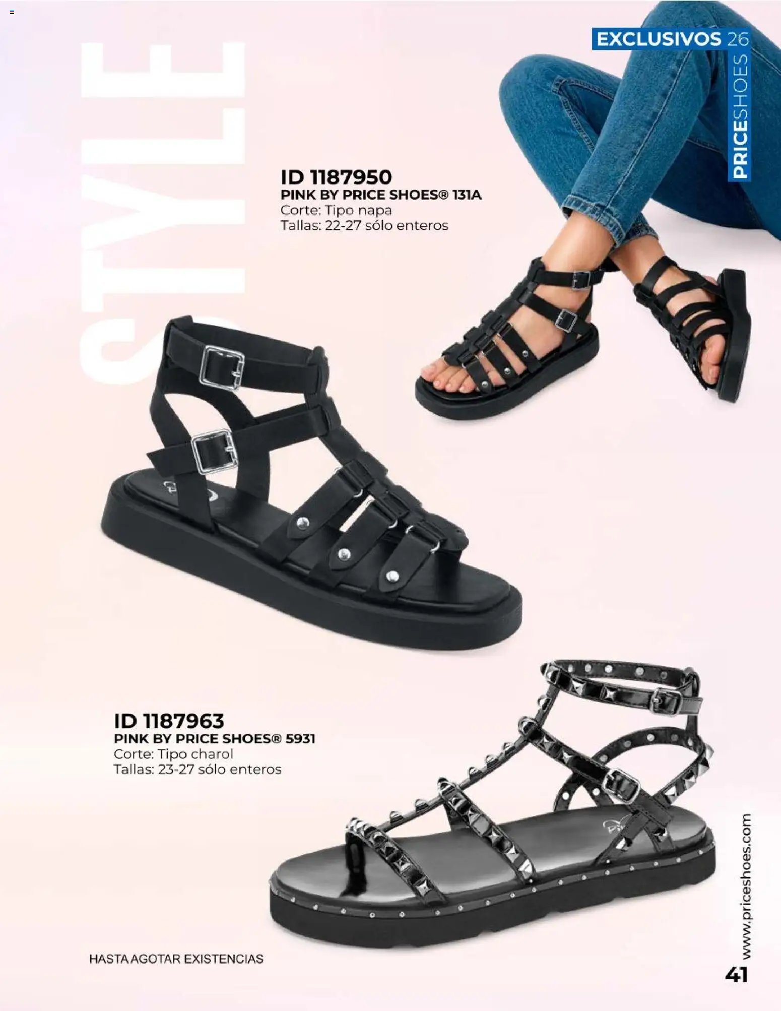 Price Shoes oferta desde 09/05/2026 Price Shoes catálogo Exclusivos