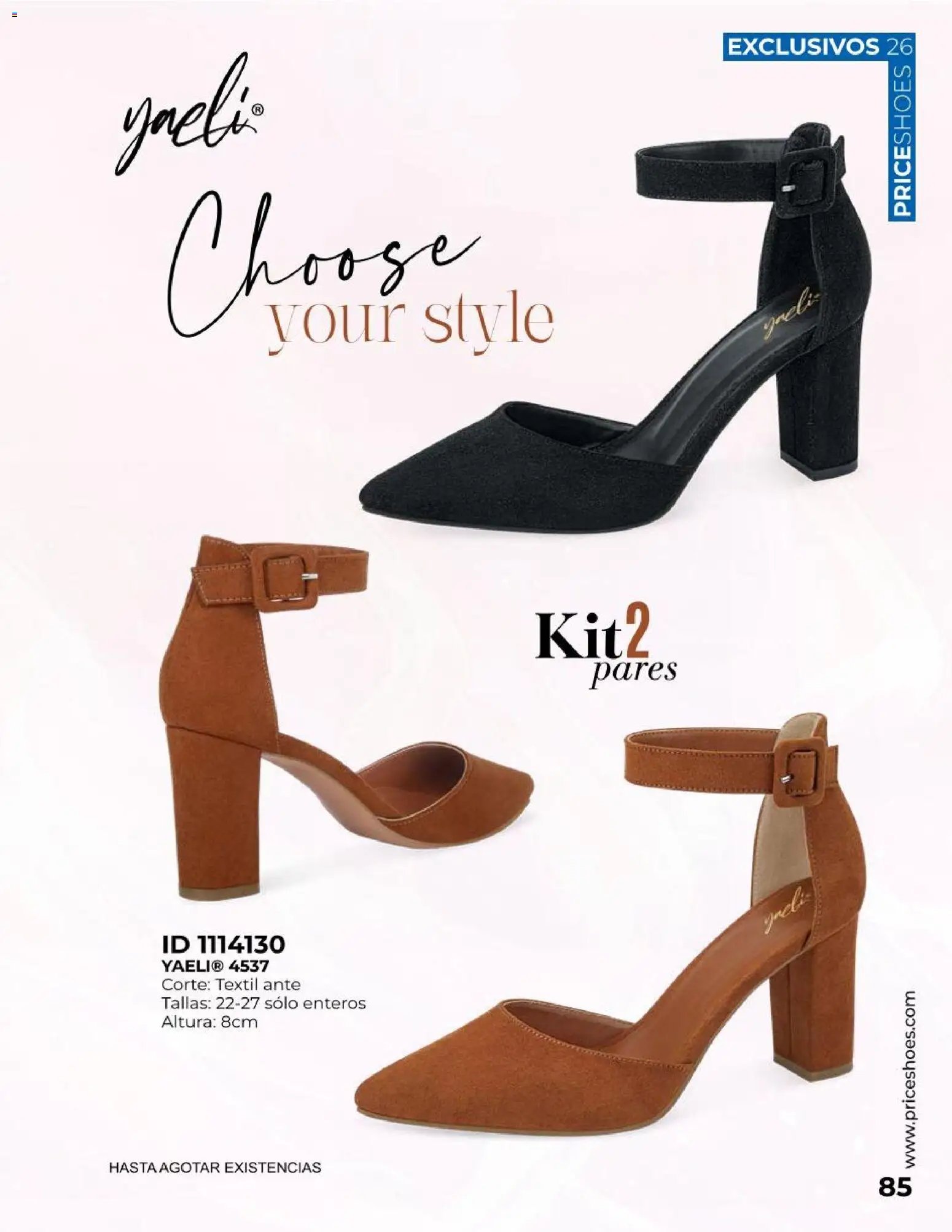 Price Shoes oferta desde 09/05/2026 Price Shoes catálogo Exclusivos