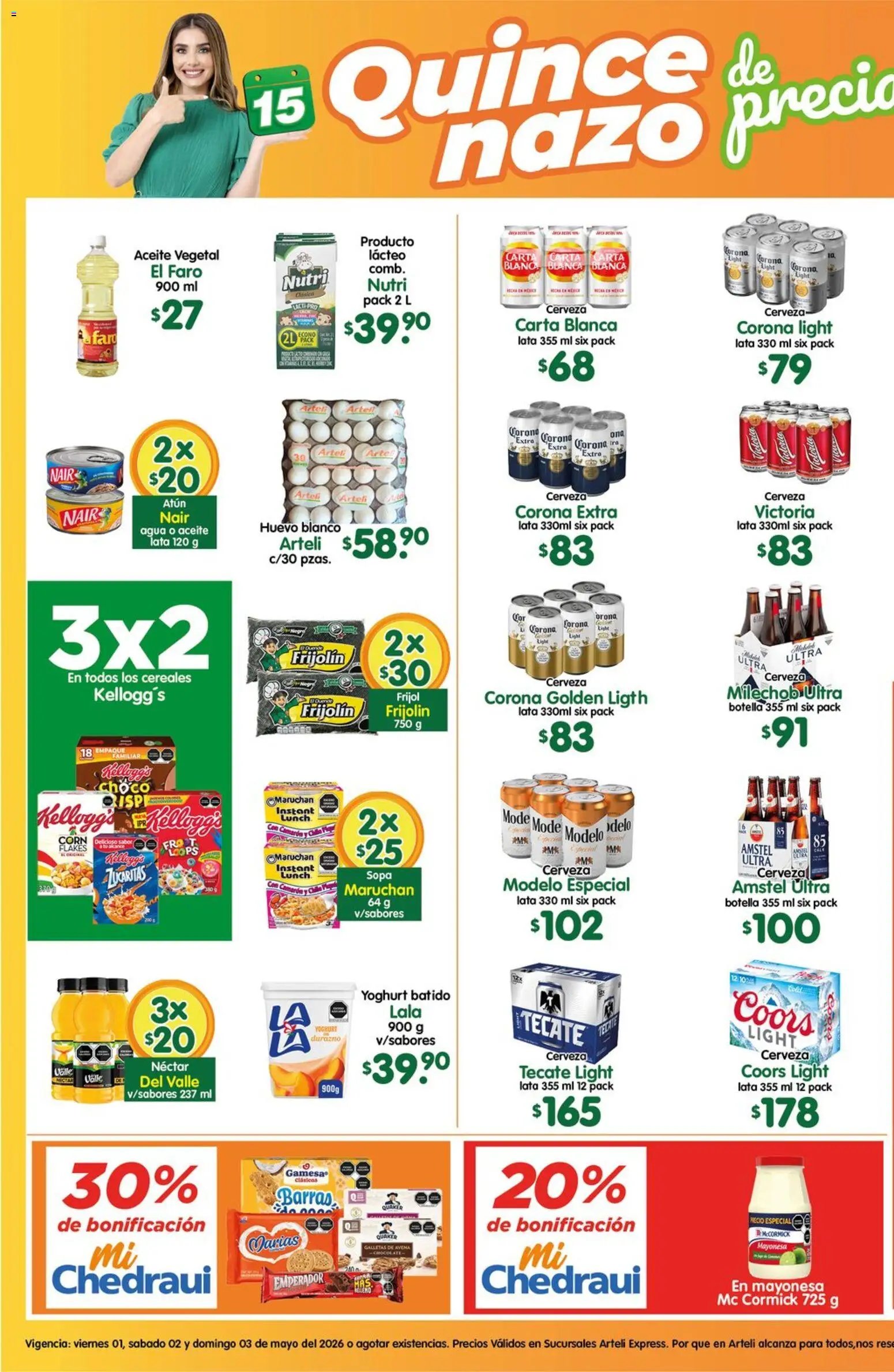 Arteli oferta desde 01/05/2026 Arteli folleto Express (2026-05-01 - 2026-05-03)