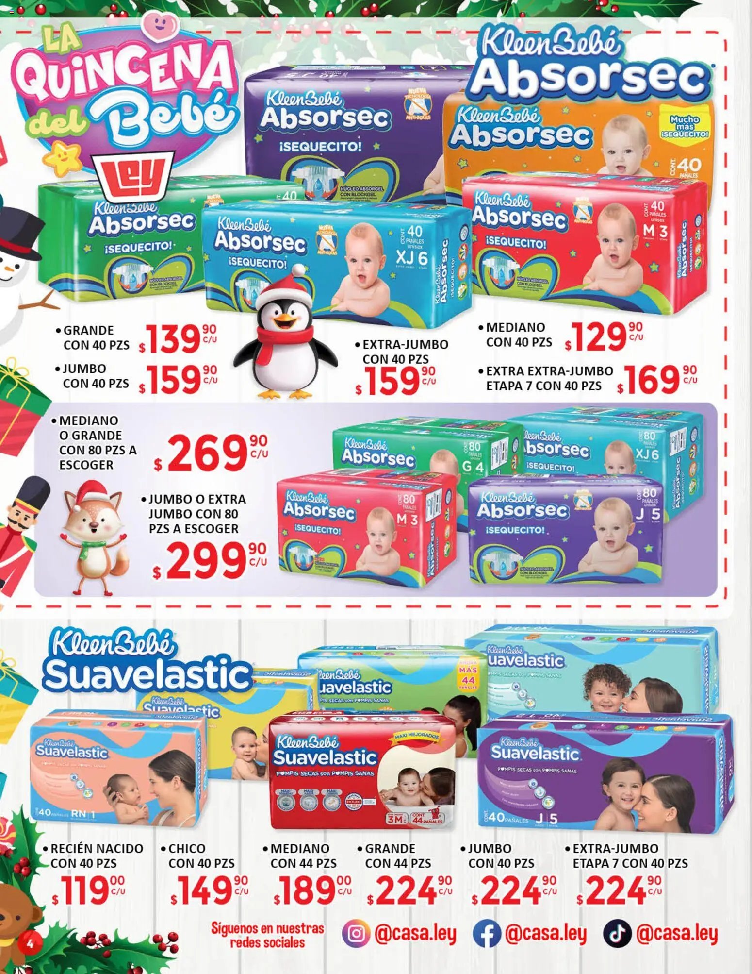 Casa Ley oferta desde 28/11/2025 Folleto Quincena del Bebé (2025-11-28 - 2025-12-15)