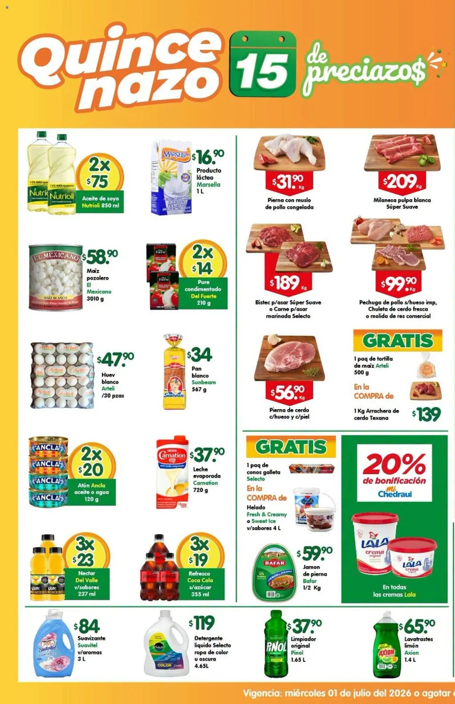 Arteli oferta desde 01/07/2026 Arteli folleto Express