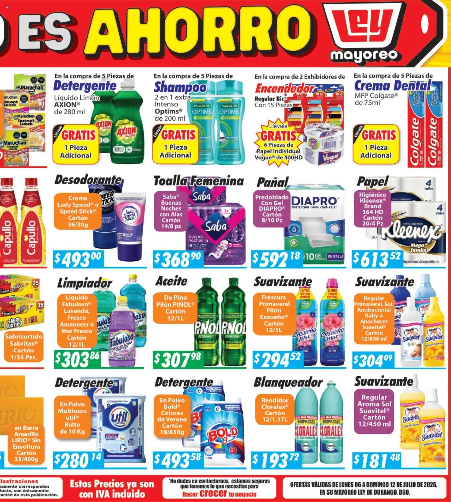 Casa Ley oferta desde 06/07/2026 Casa Ley folleto Durango