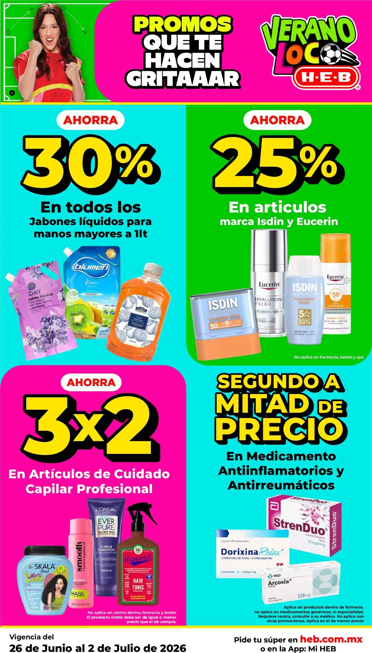 H-E-B oferta desde 26/06/2026 H-E-B folleto