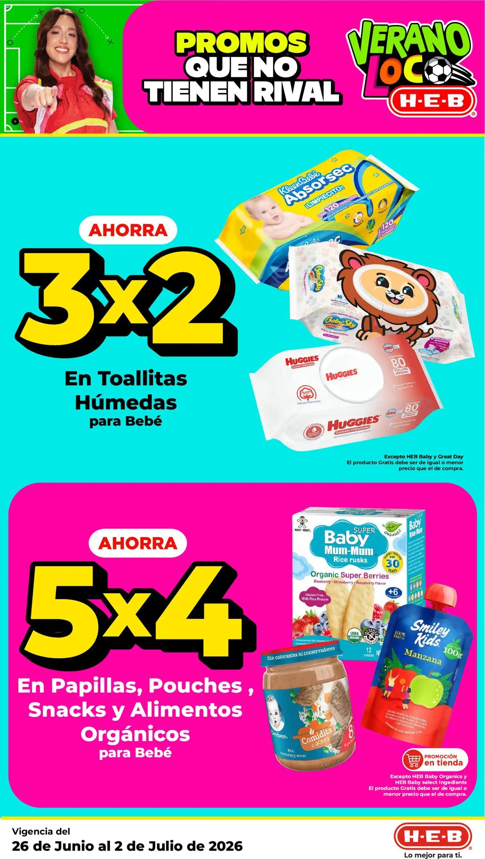 H-E-B oferta desde 26/06/2026 H-E-B folleto