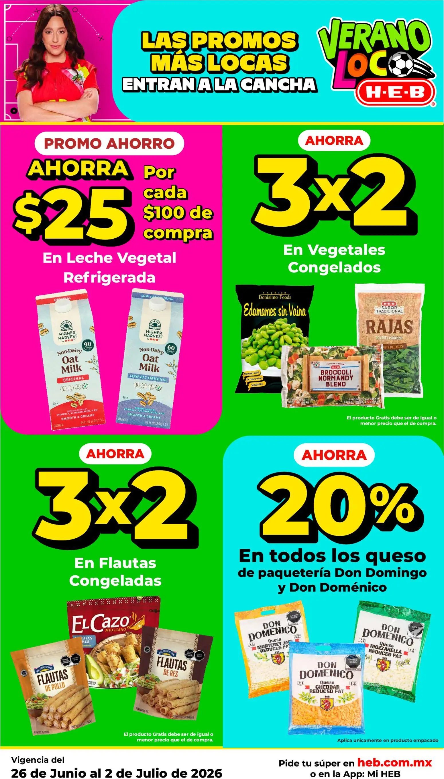 H-E-B oferta desde 26/06/2026 H-E-B folleto