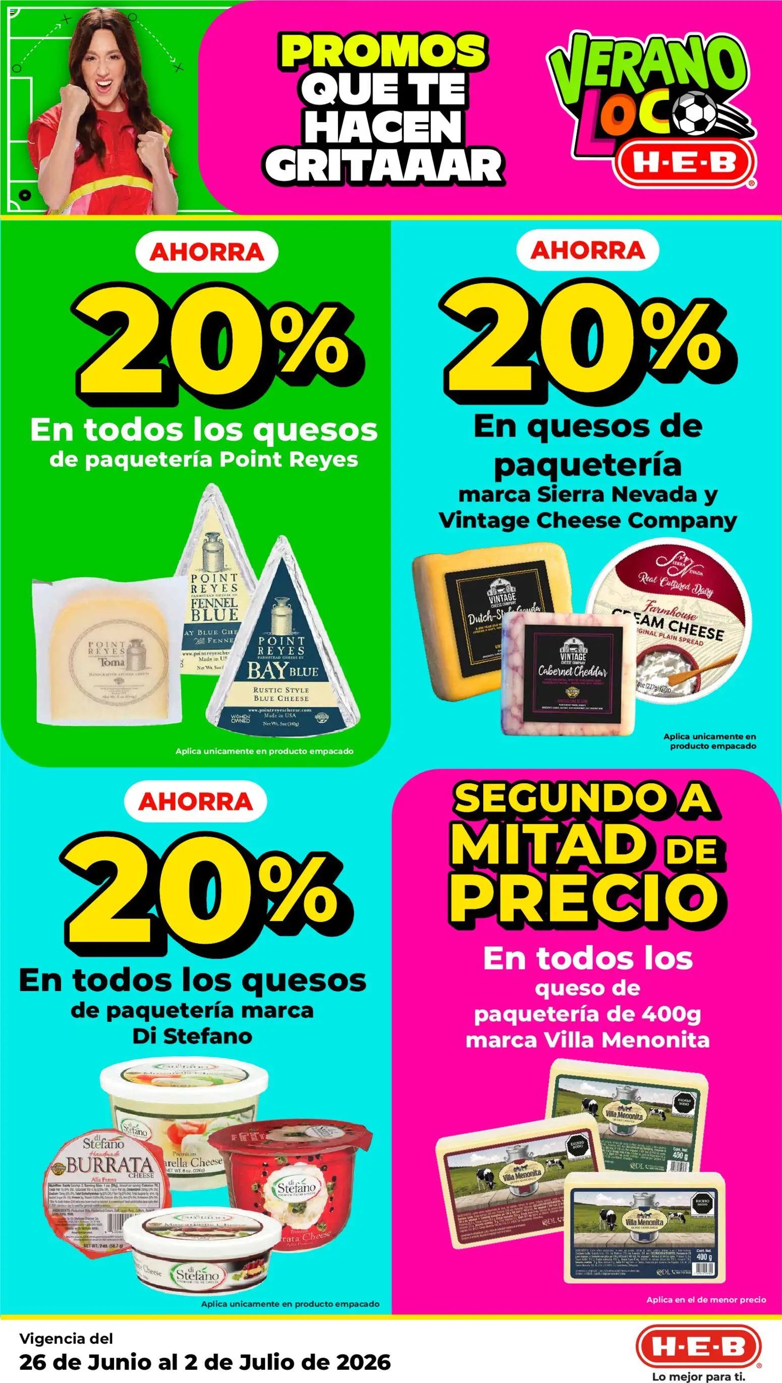 H-E-B oferta desde 26/06/2026 H-E-B folleto
