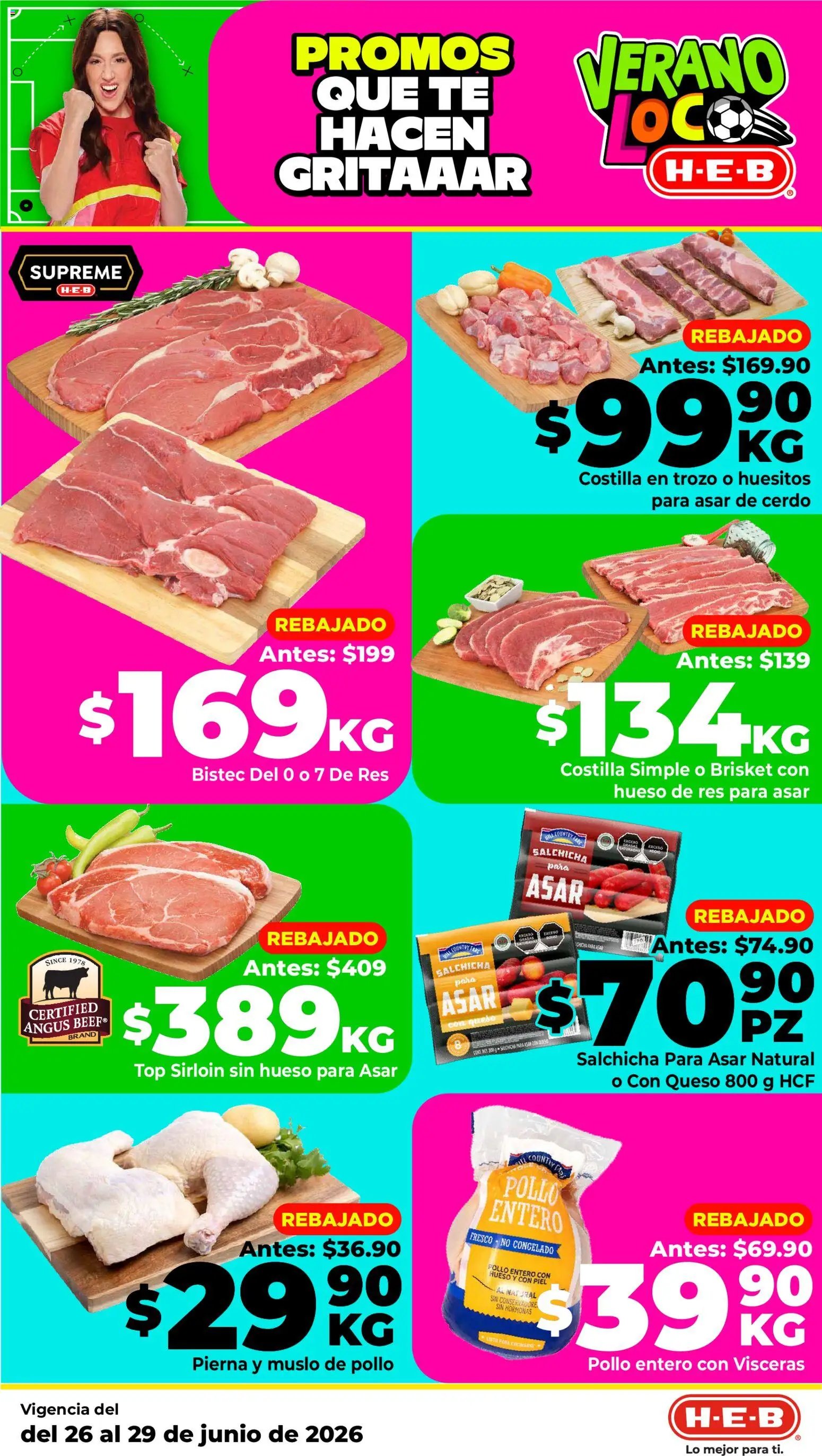 H-E-B oferta desde 26/06/2026 H-E-B folleto