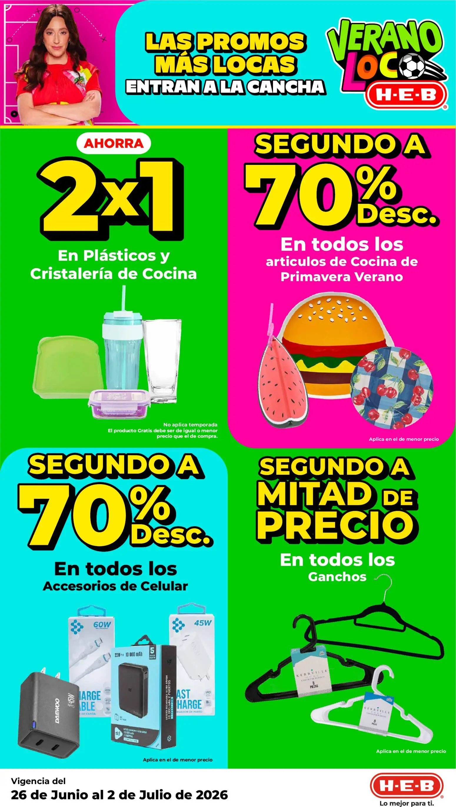 H-E-B oferta desde 26/06/2026 H-E-B folleto