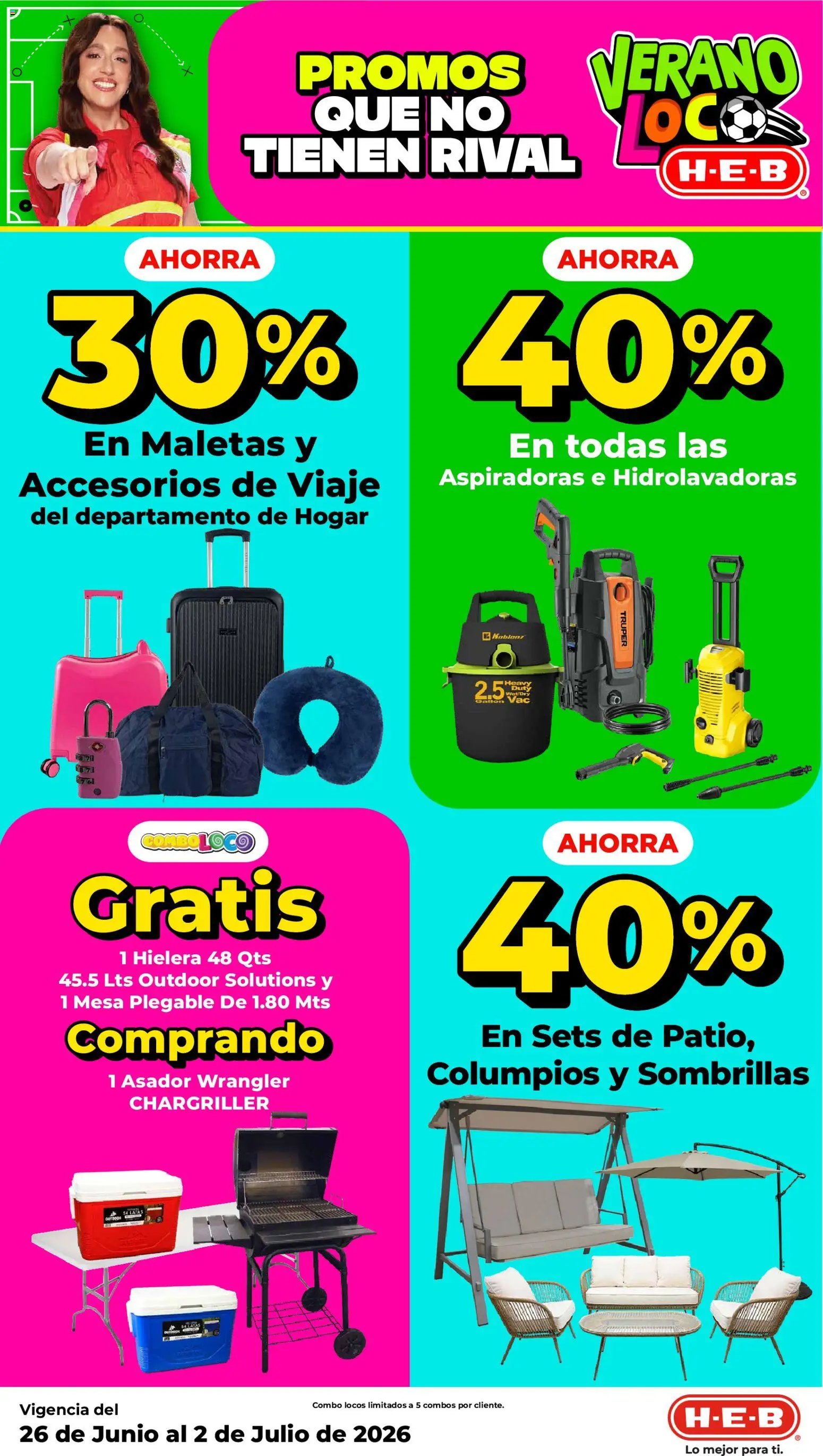 H-E-B oferta desde 26/06/2026 H-E-B folleto