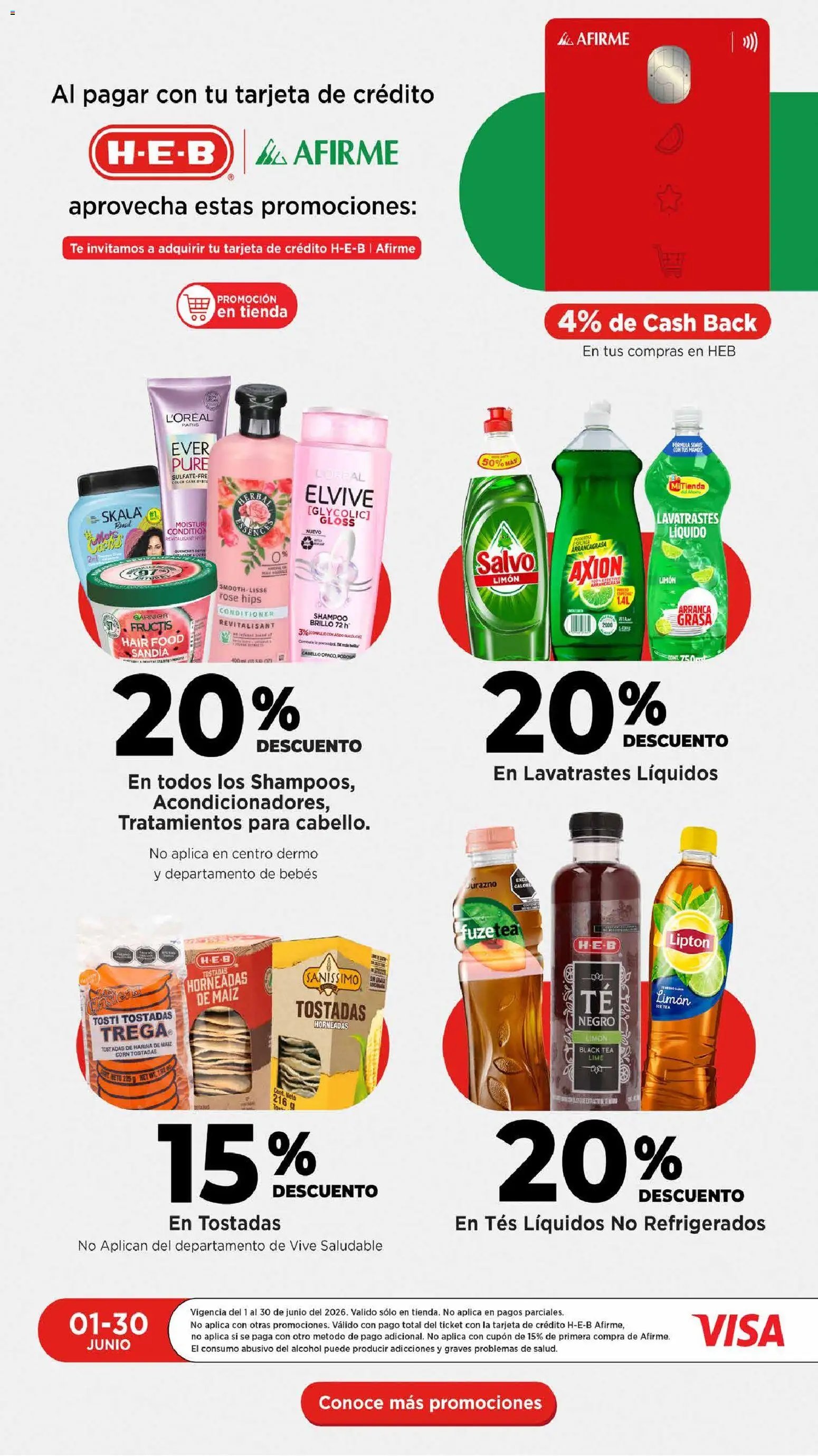 H-E-B oferta desde 26/06/2026 H-E-B folleto
