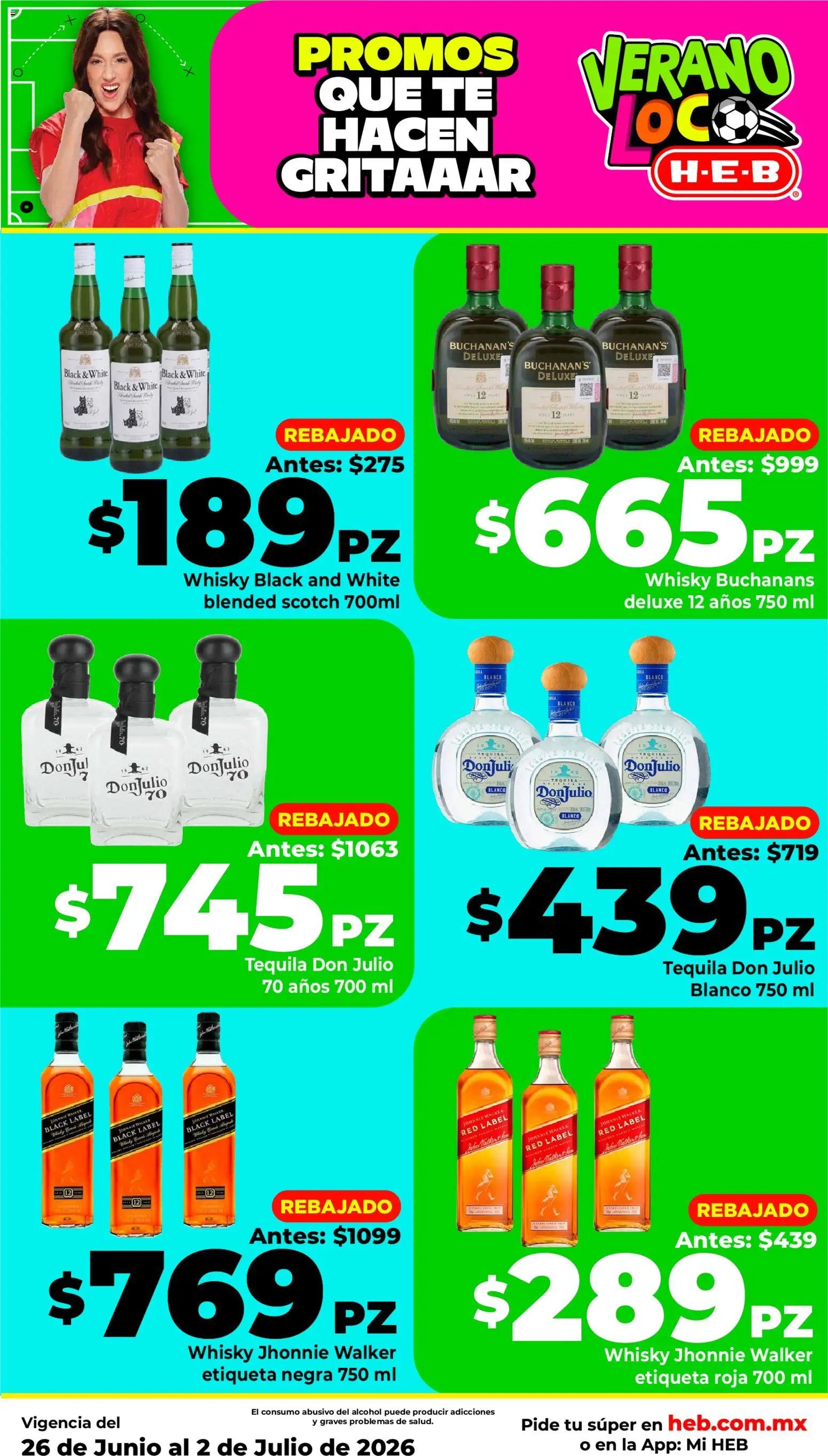 H-E-B oferta desde 26/06/2026 H-E-B folleto