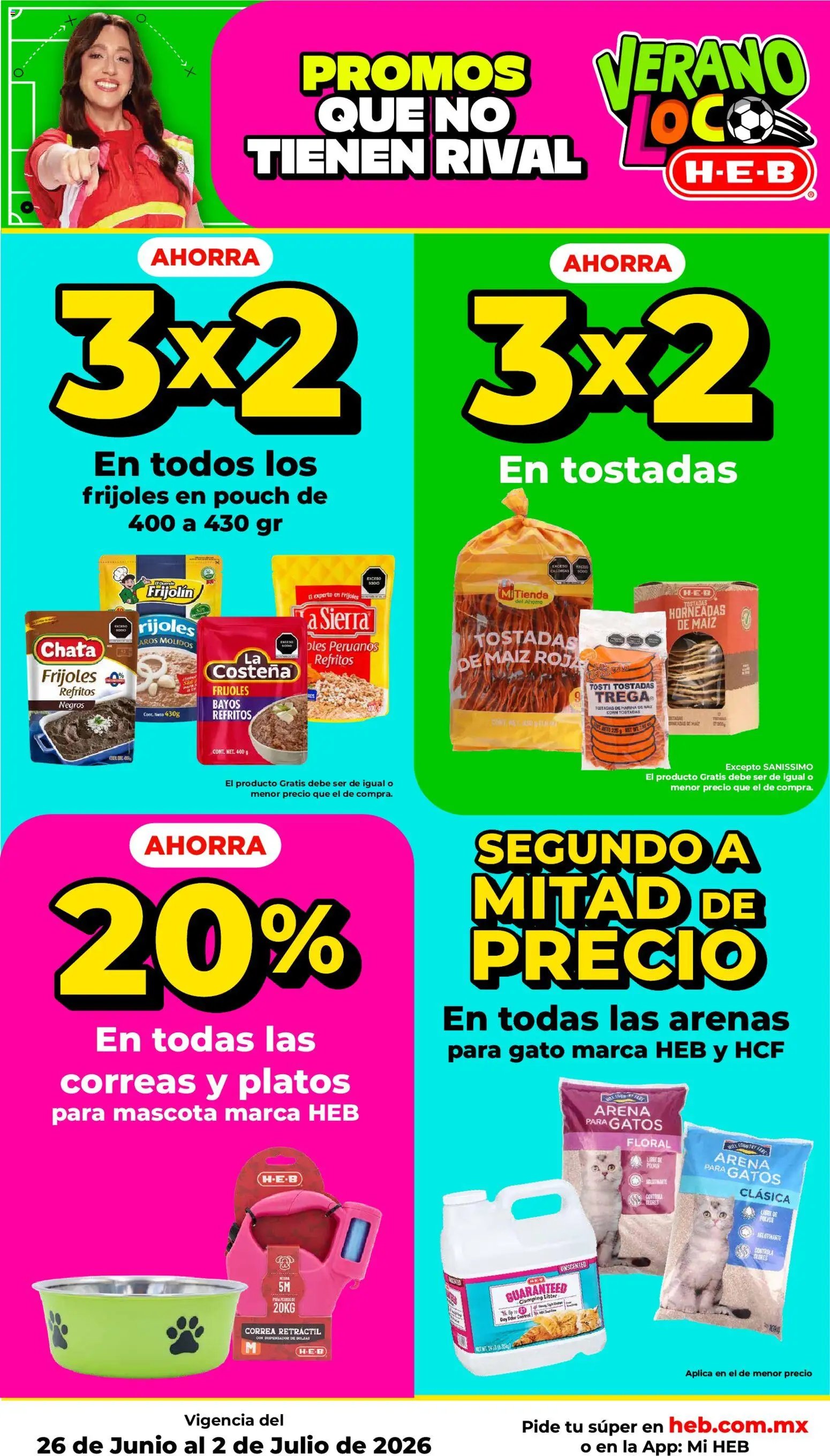 H-E-B oferta desde 26/06/2026 H-E-B folleto