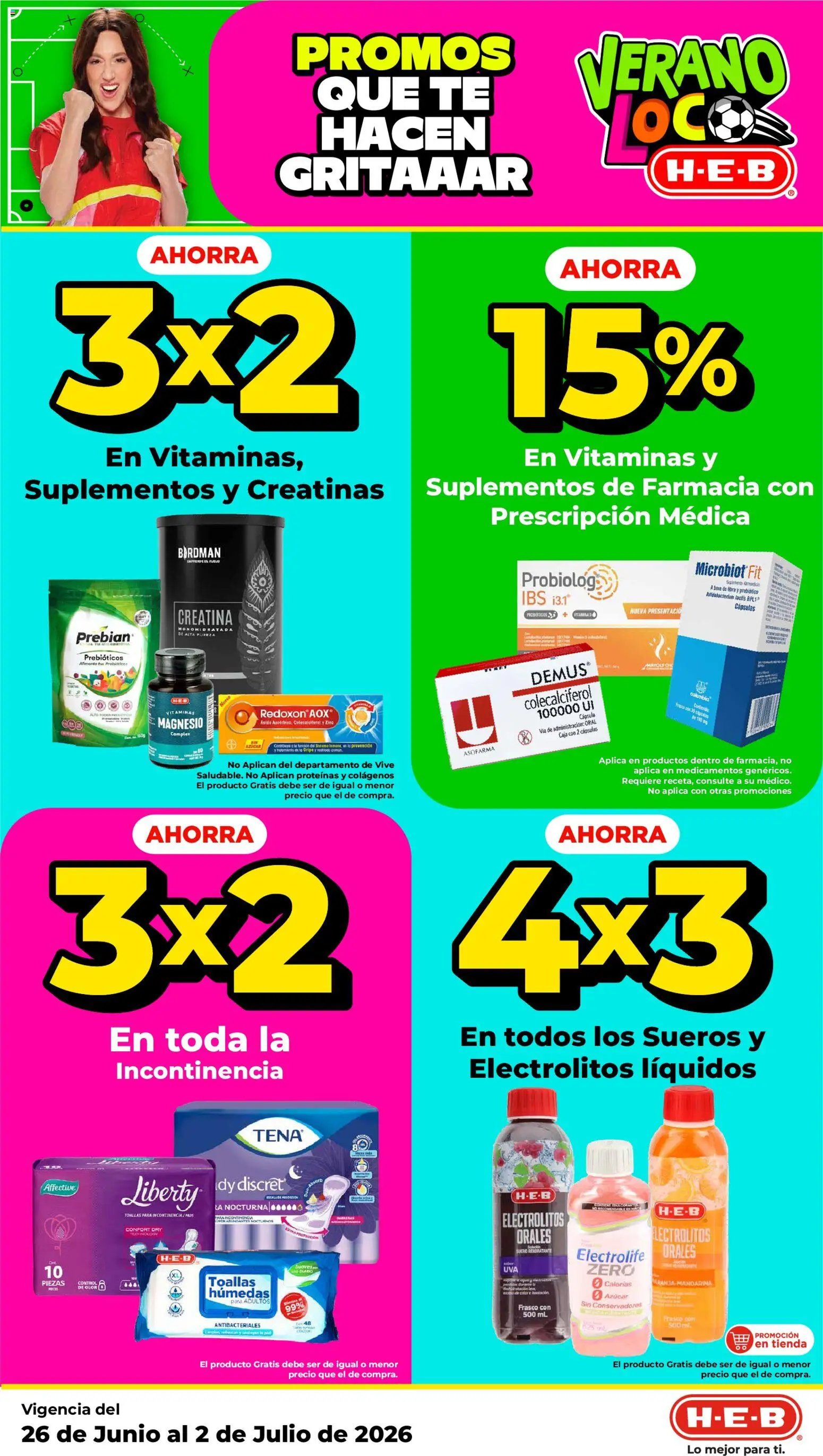 H-E-B oferta desde 26/06/2026 H-E-B folleto