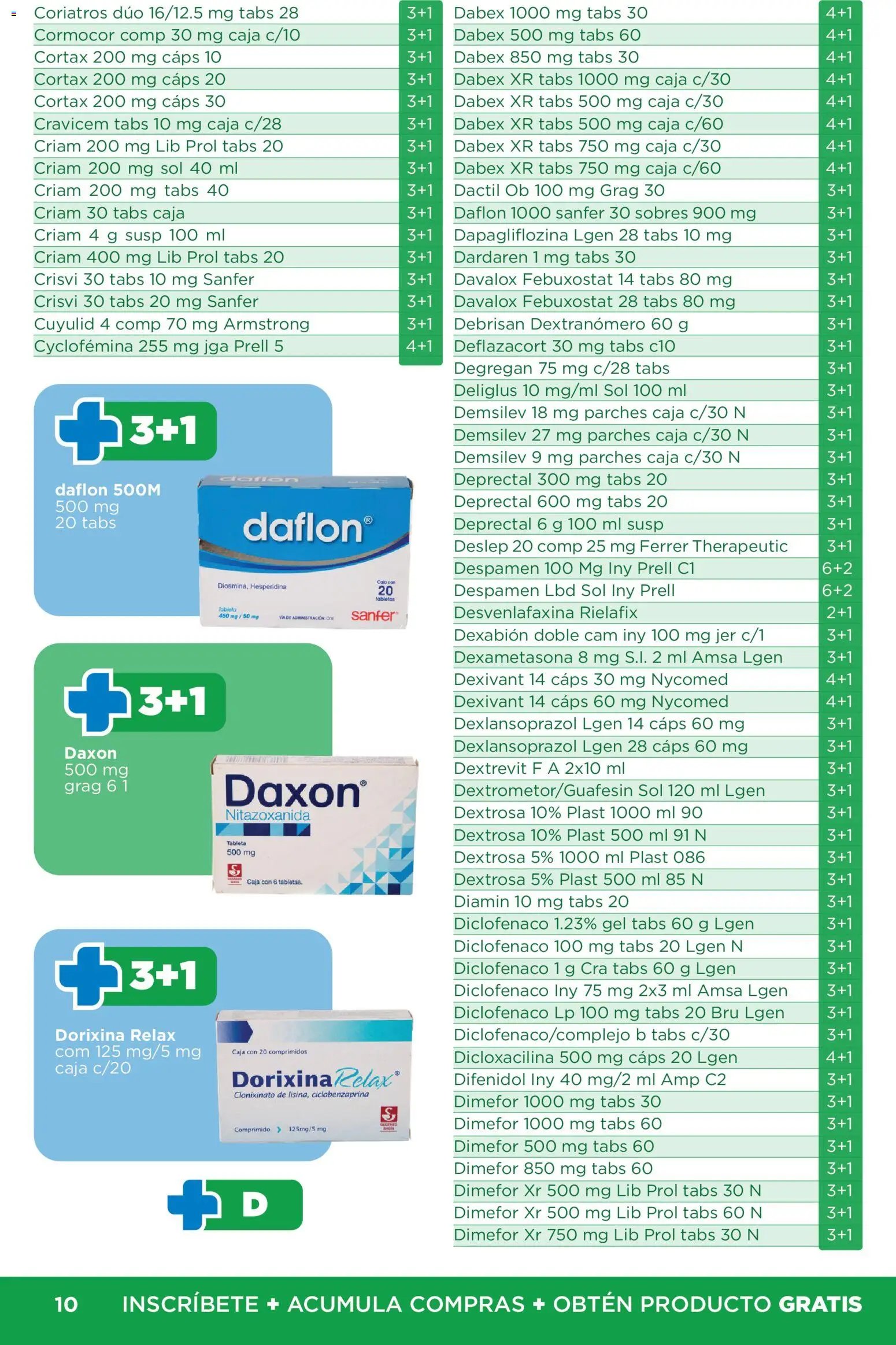 Chedraui oferta desde 01/07/2026 Chedraui folleto Plan de farmacia