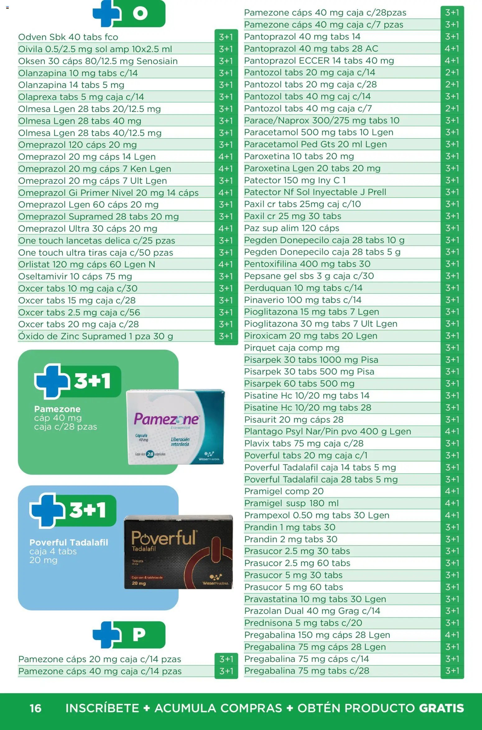 Chedraui oferta desde 01/07/2026 Chedraui folleto Plan de farmacia