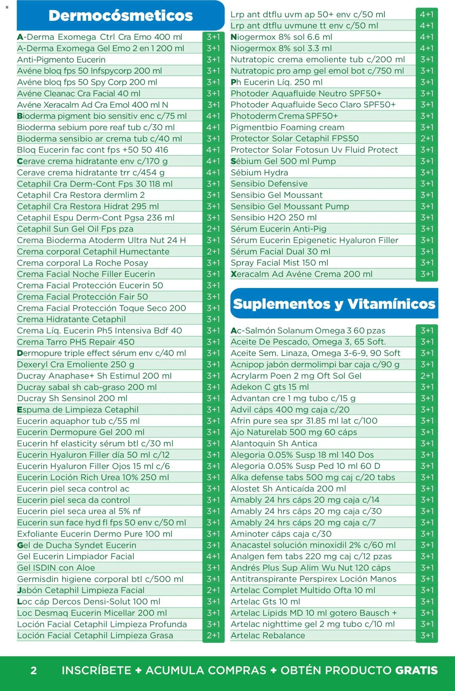Chedraui oferta desde 01/07/2026 Chedraui folleto Plan de farmacia