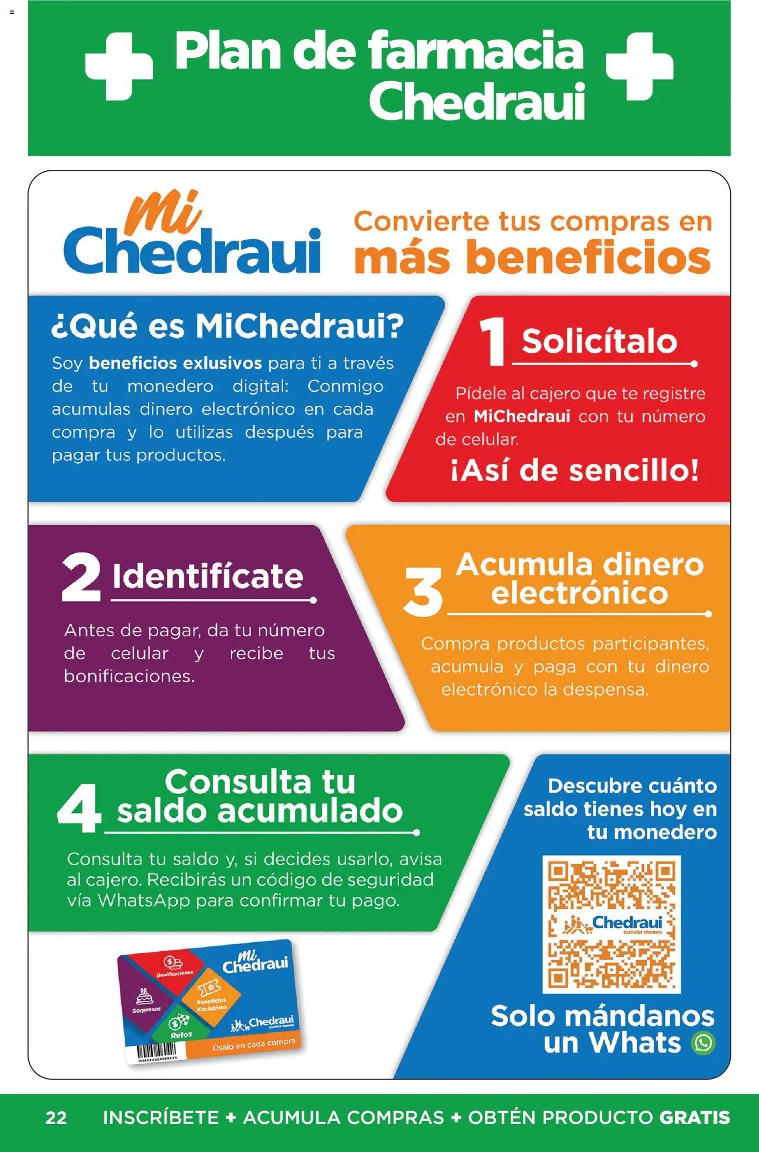Chedraui oferta desde 01/07/2026 Chedraui folleto Plan de farmacia