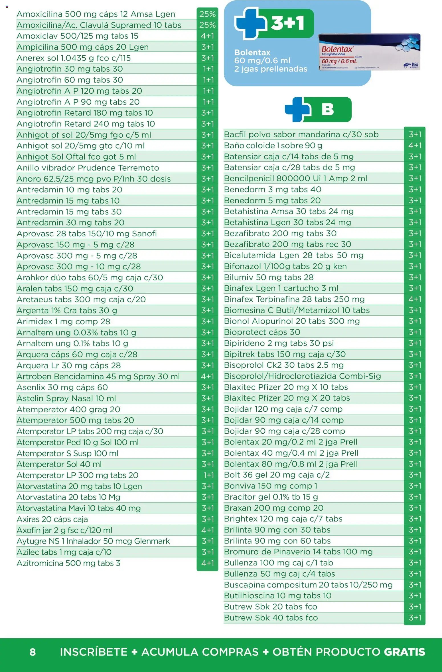 Chedraui oferta desde 01/07/2026 Chedraui folleto Plan de farmacia