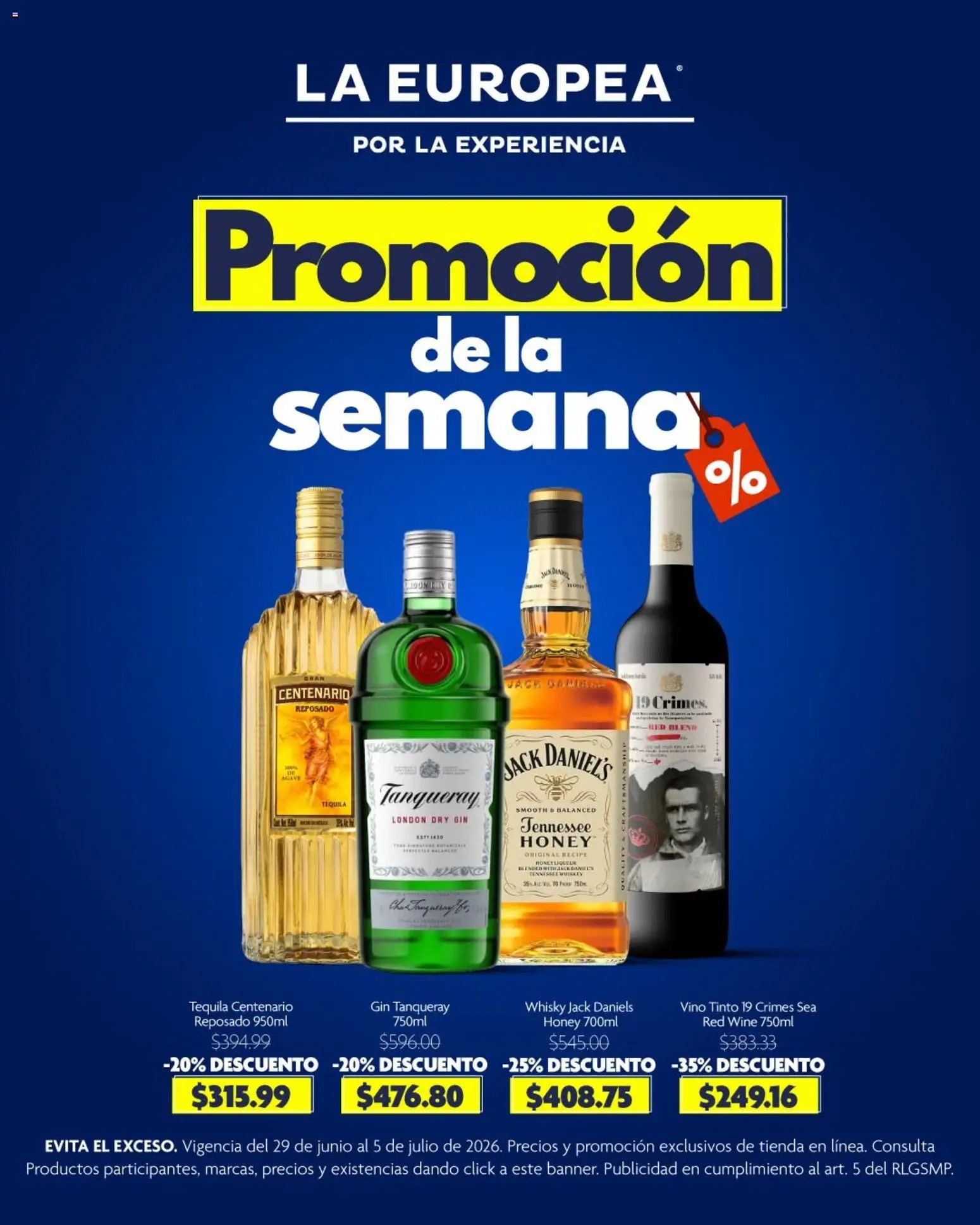 La Europea oferta desde 29/06/2026 La Europea catálogo Promoción