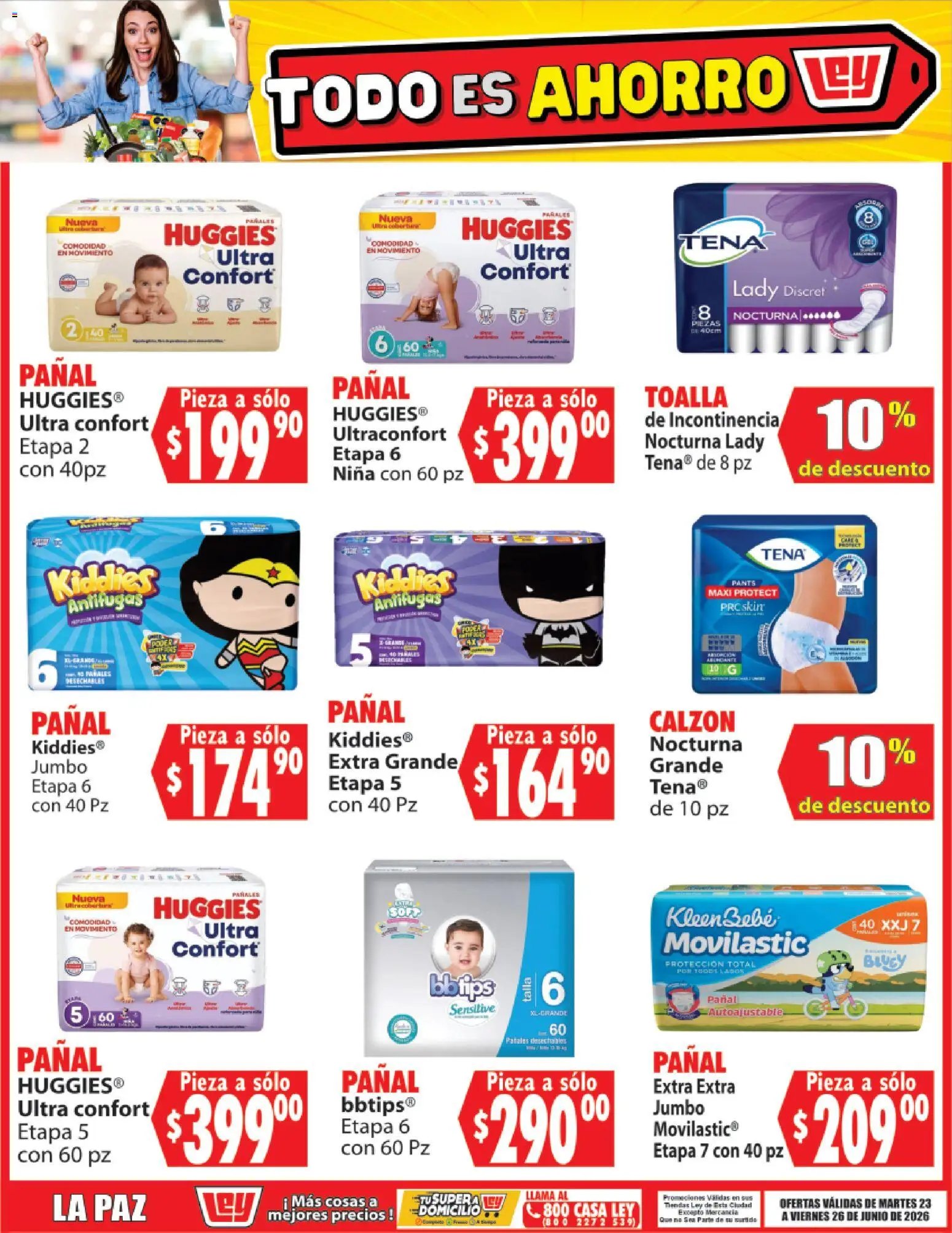 Casa Ley oferta desde 23/06/2026 Casa Ley folleto Todo es ahorro
