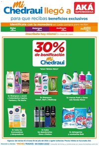 Arteli oferta desde 03/07/2026 Arteli folleto MiChedraui Aká