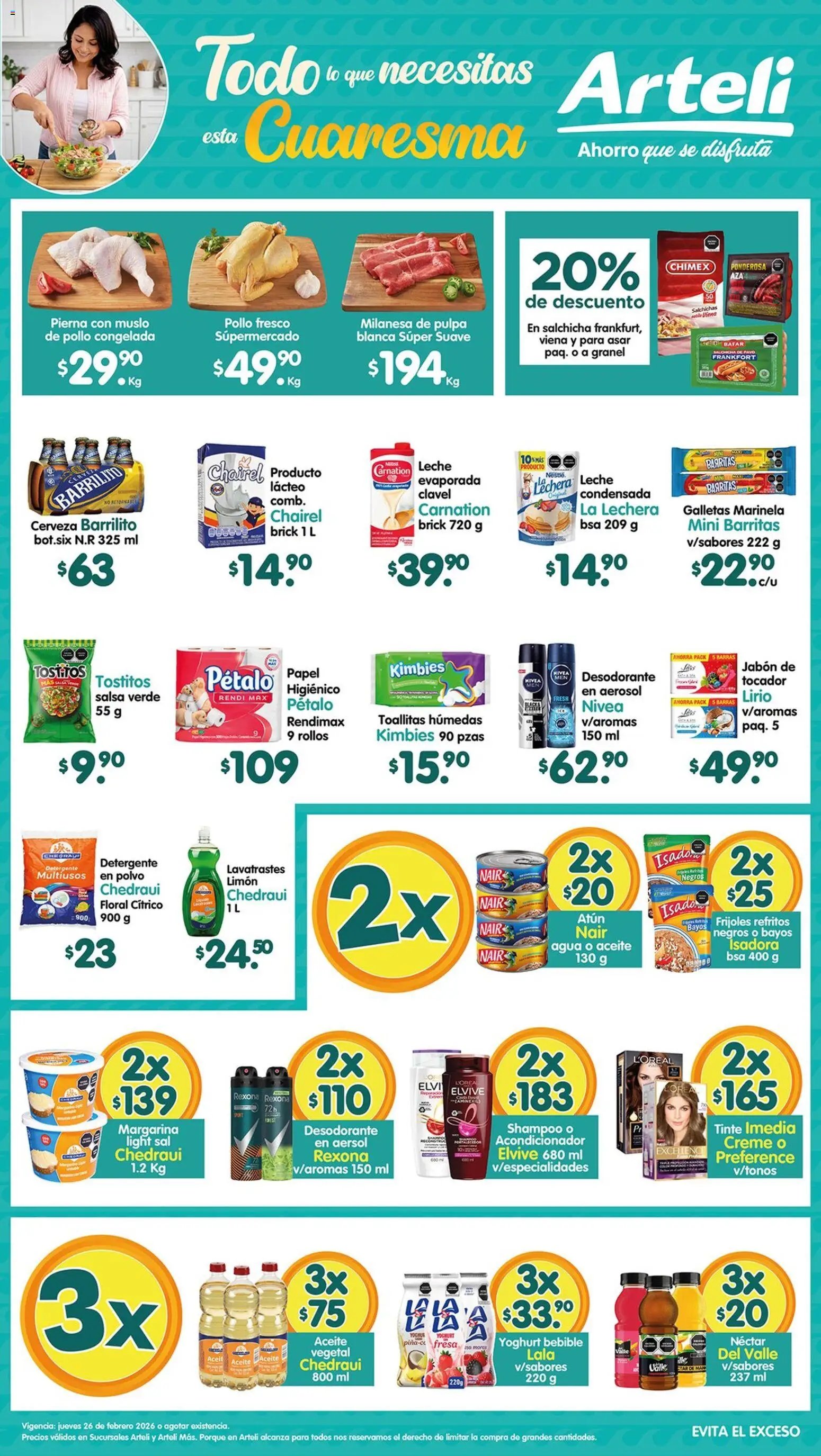Arteli oferta desde 26/02/2026 Arteli folleto  (2026-02-26 - 2027-02-26)