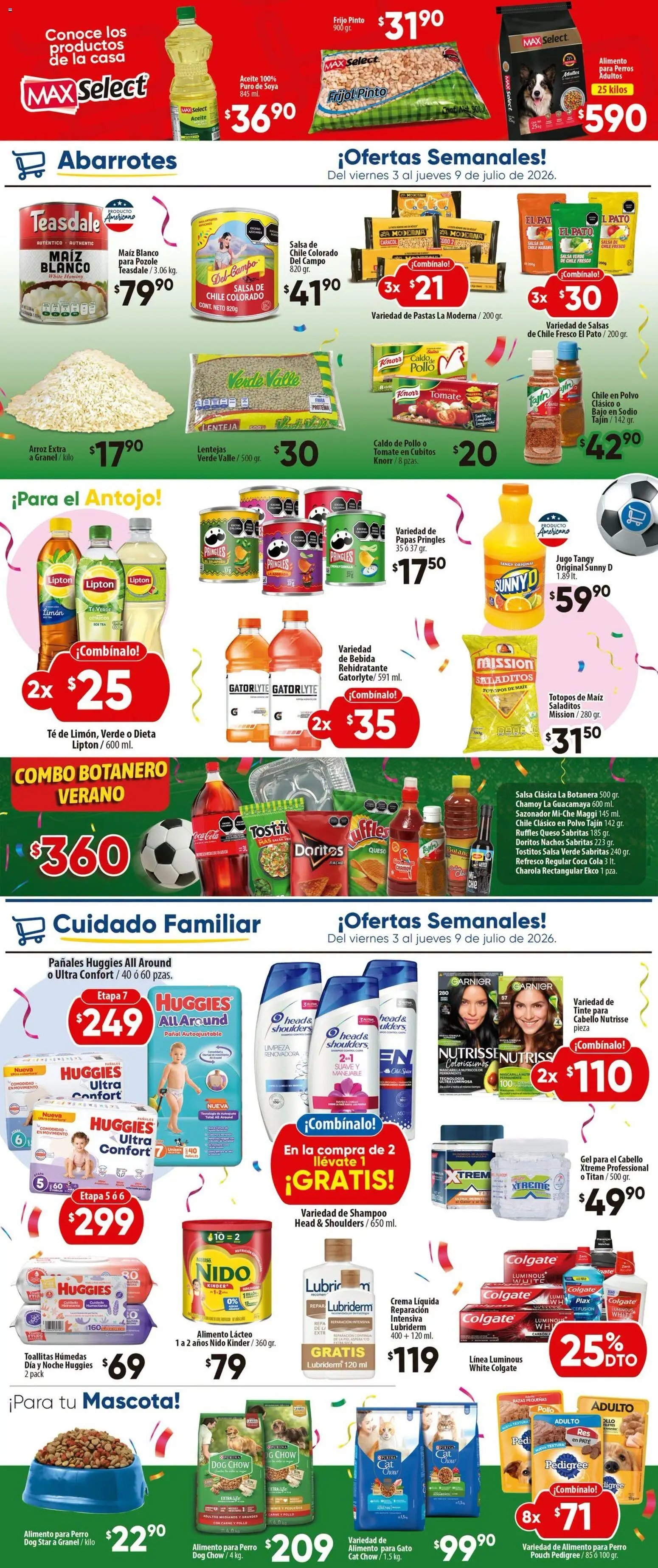Calimax oferta desde 03/07/2026 Calimax folleto Mexicali y SLRC