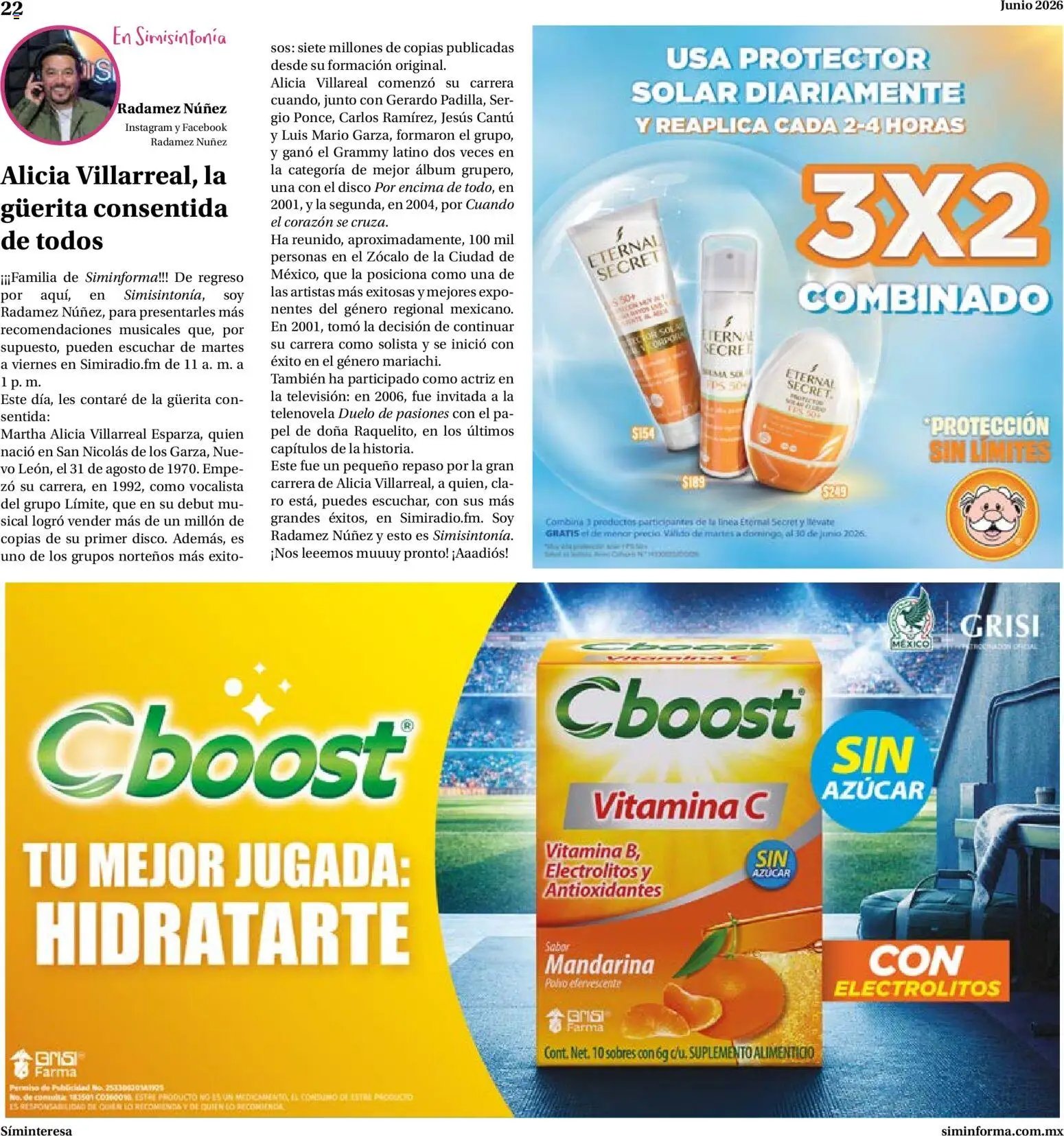 Farmacias Similares oferta desde 01/06/2026 Farmacias Similares catálogo