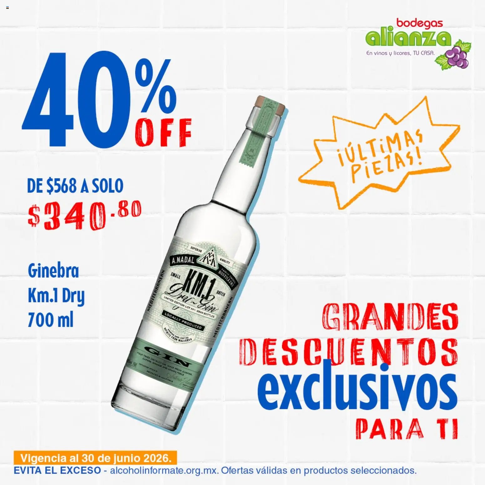 Bodegas Alianza oferta desde 23/04/2026 Bodegas Alianza catálogo Grandes descuentos