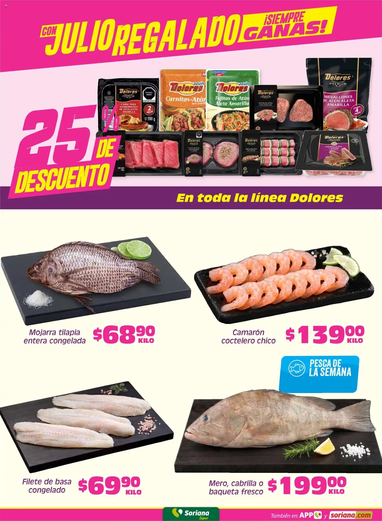 Soriana oferta desde 17/07/2026 Soriana Fin de Semana Súper: BCS, Son y Sin