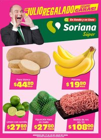 Soriana oferta desde 17/07/2026 Soriana Fin de Semana Súper: BCS, Son y Sin