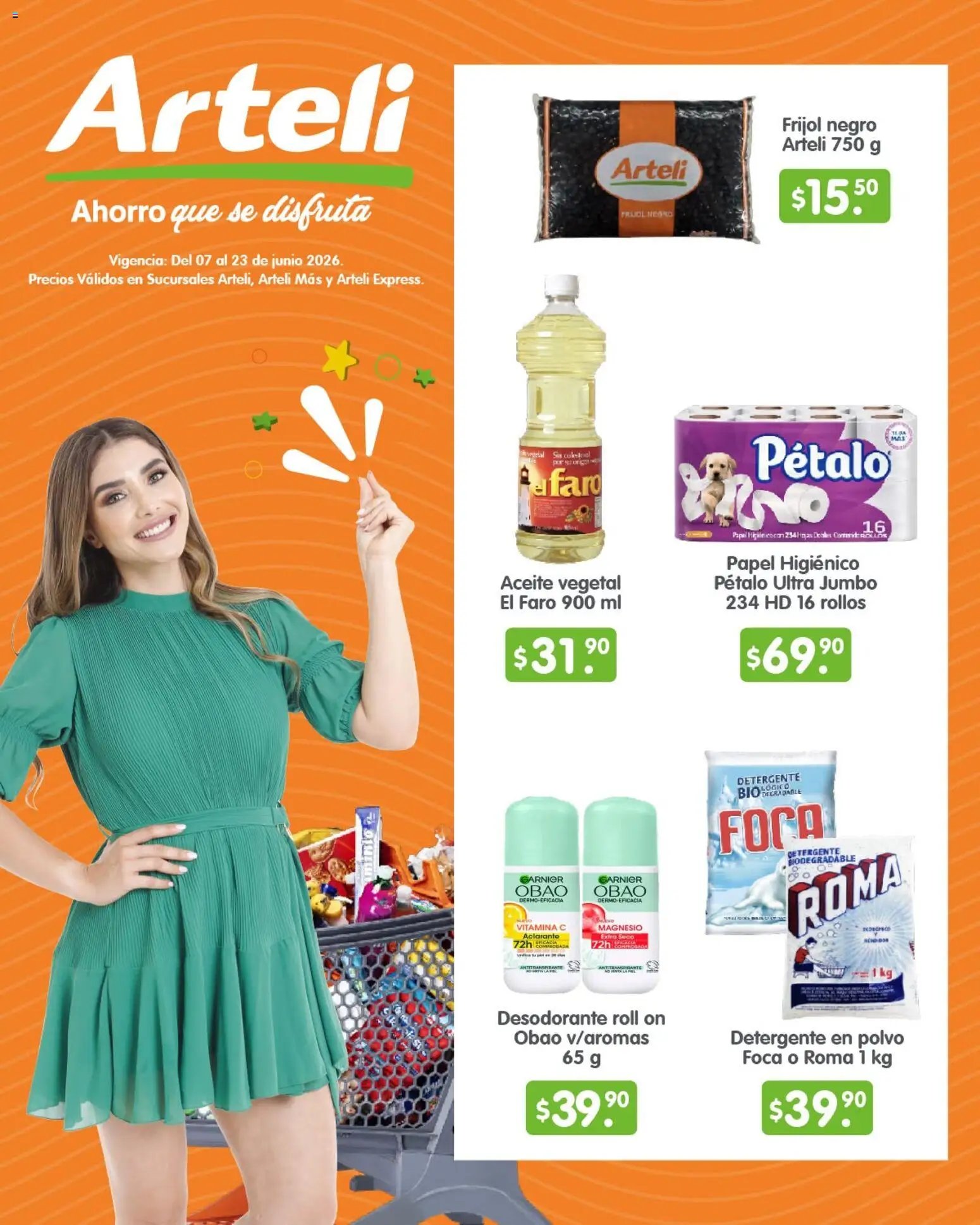 Arteli oferta desde 07/06/2026 Arteli folleto Quincenal