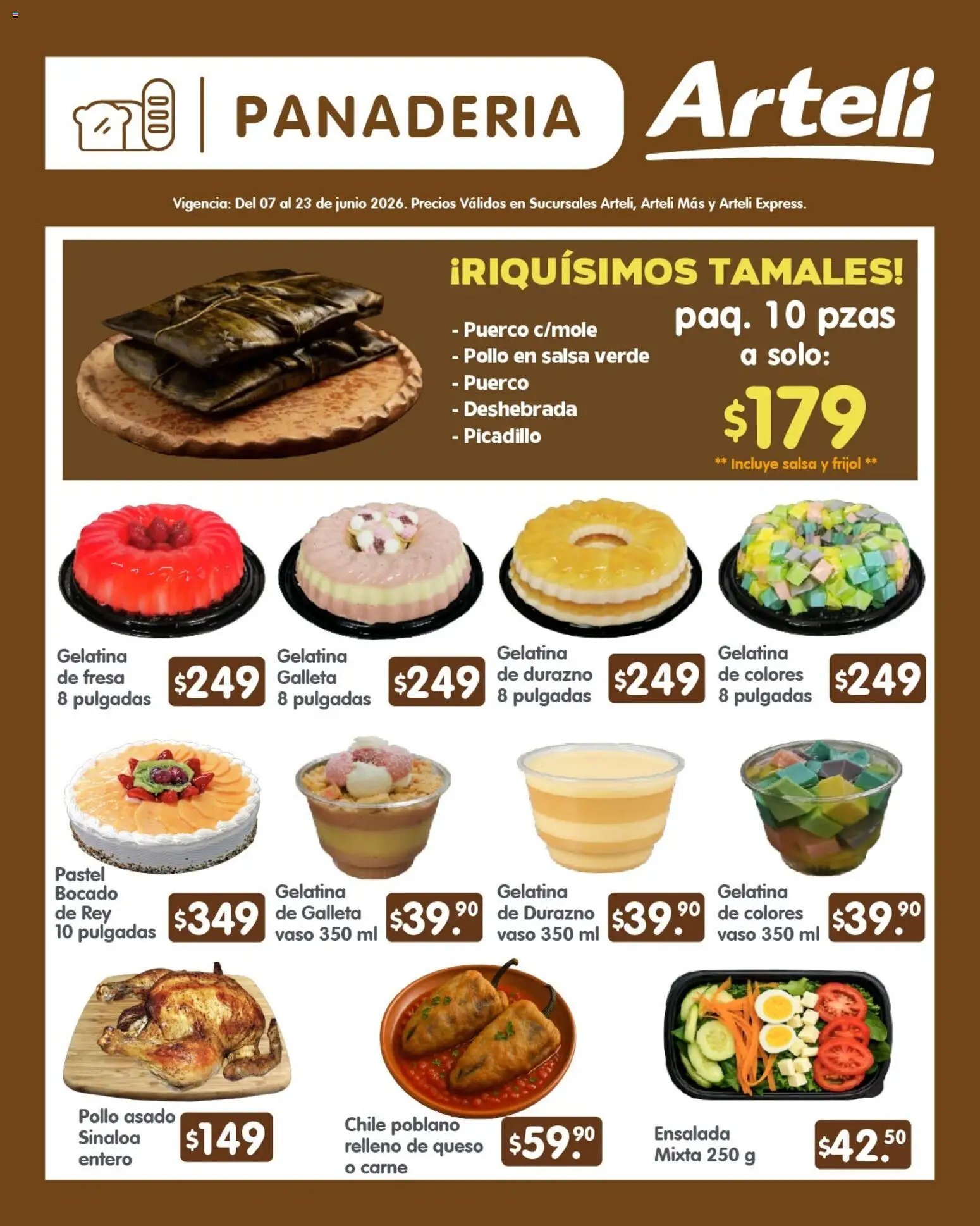 Arteli oferta desde 07/06/2026 Arteli folleto Quincenal