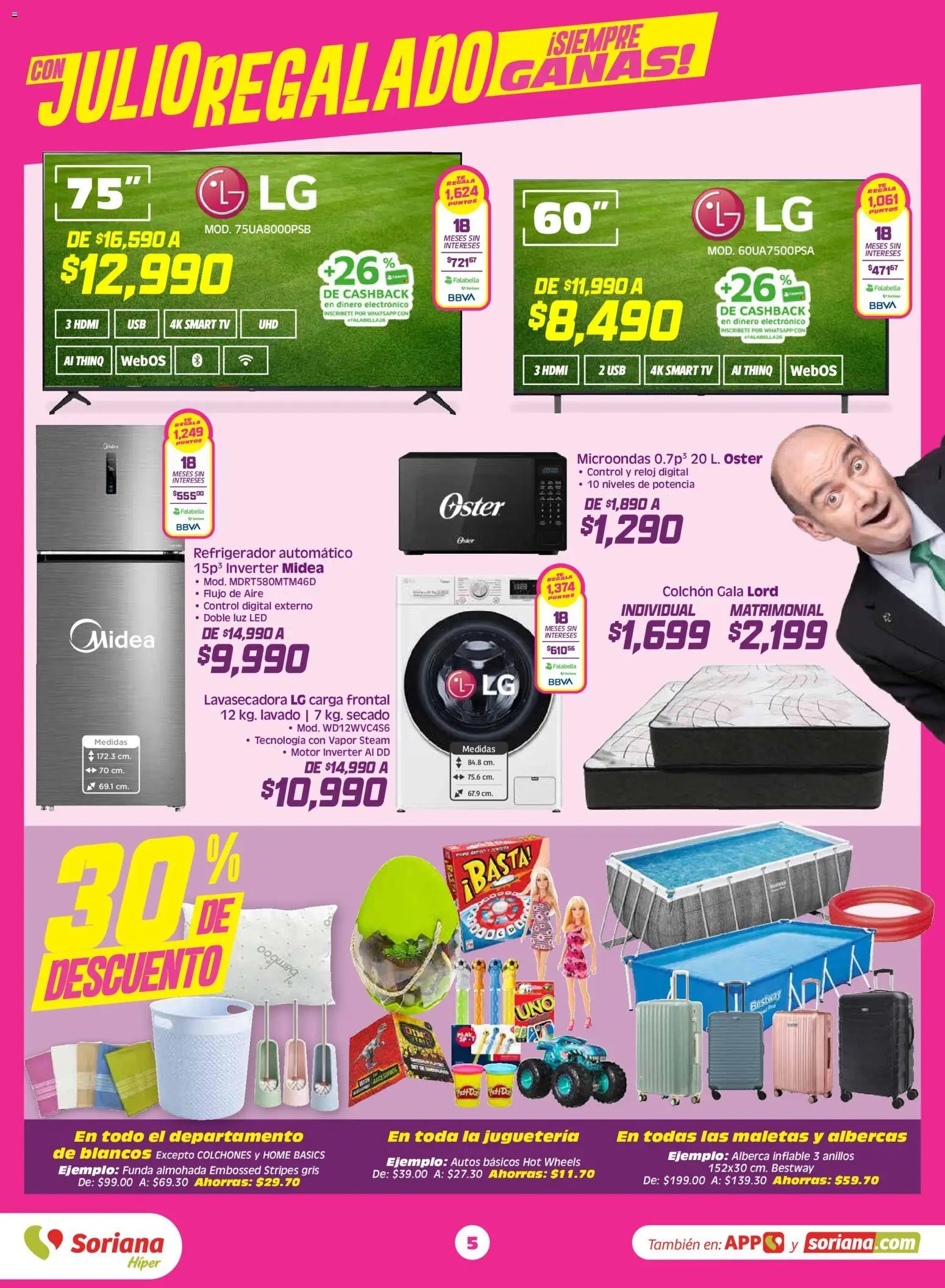 Soriana oferta desde 10/07/2026 Soriana folleto