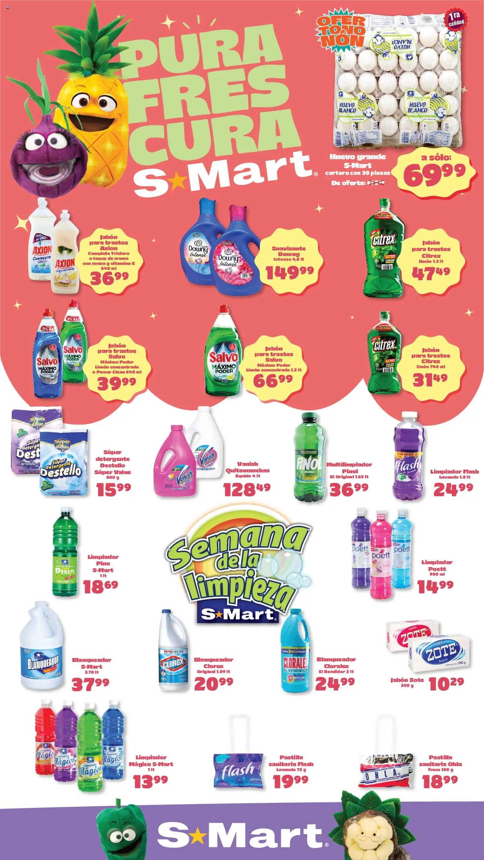 S-Mart oferta desde 01/05/2026 S-Mart folleto Ofertas de feria Nuevo Laredo  (2026-05-01 - 2026-05-04)